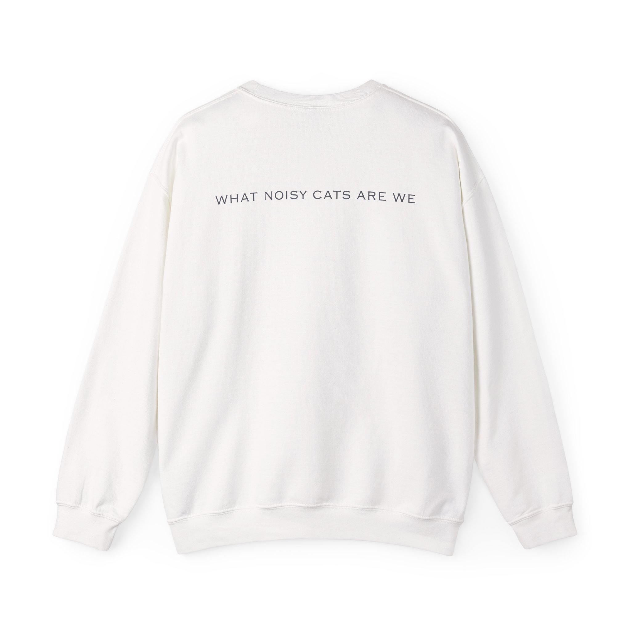 Rem What Noisy Cats Are We Unisex Heavy Blendâ„¢ Crewneck Sweatshirt