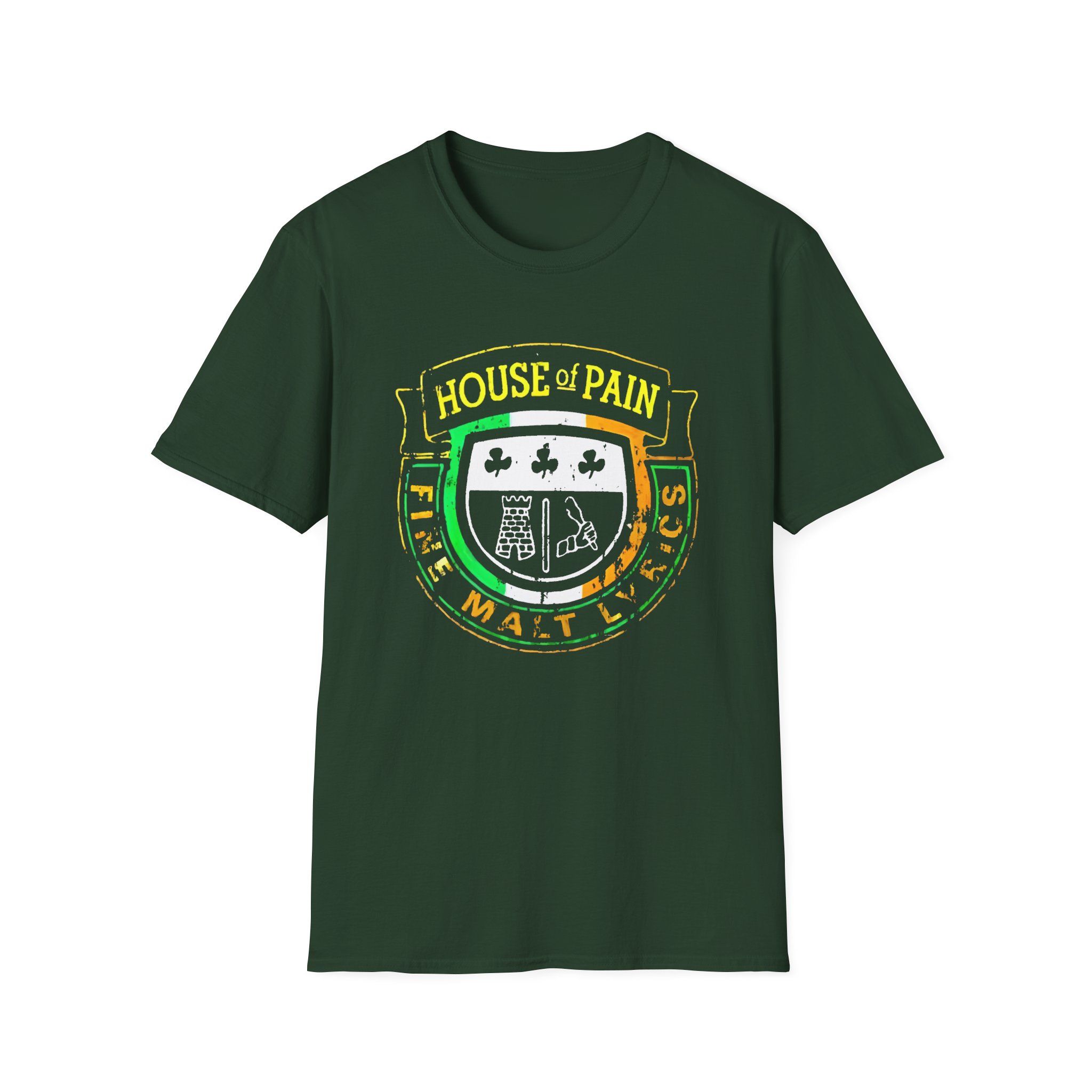 House of Pain Crest Distress Unisex Softstyle T-Shirt