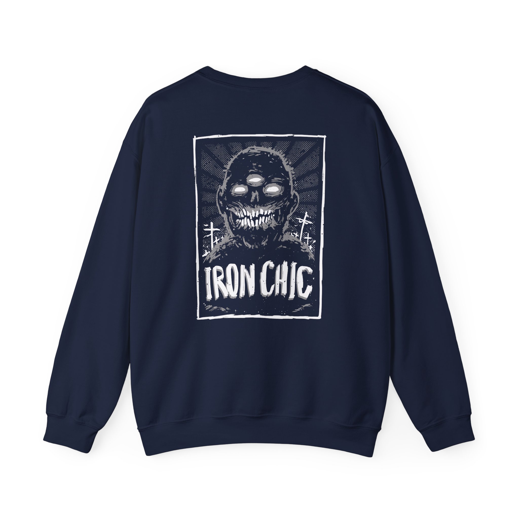 Iron Chic Golgotha Unisex Heavy Blendâ„¢ Crewneck Sweatshirt