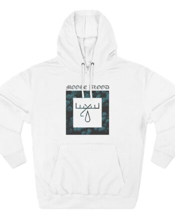 Moose Blood Garden Logo Three-Panel Fleece Hoodie