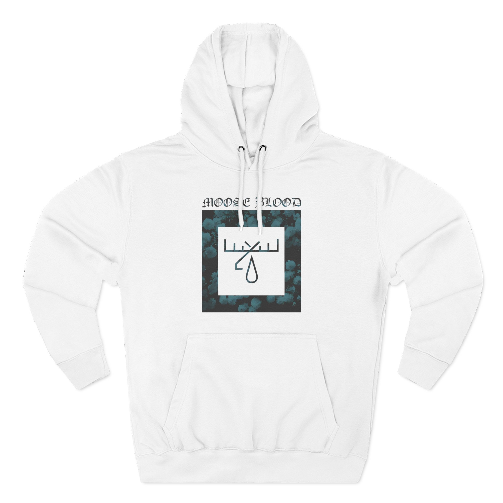 Moose Blood Garden Logo Three-Panel Fleece Hoodie