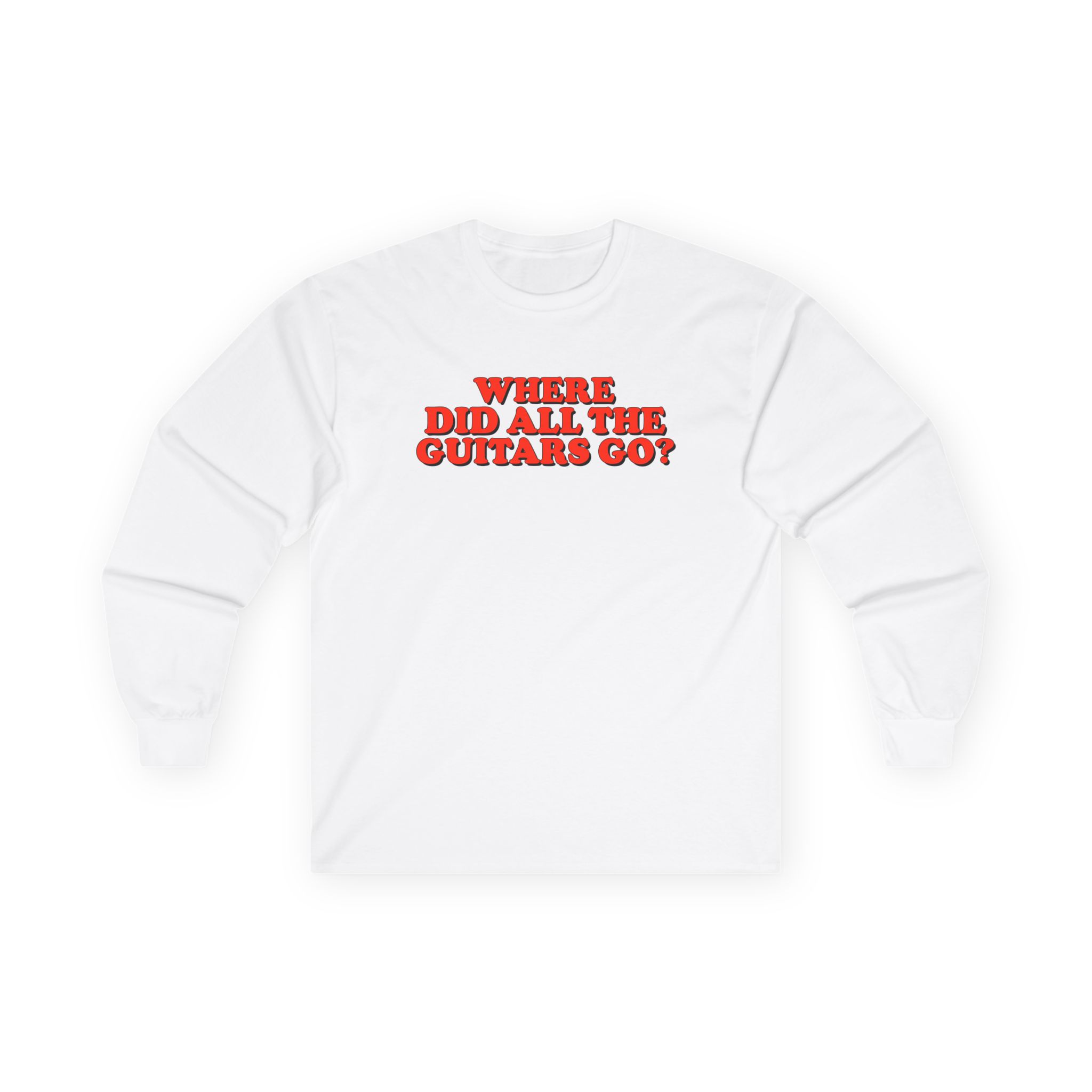 Mcfly Where Did All the Guitars Go? Unisex Ultra Cotton Long Sleeve Tee