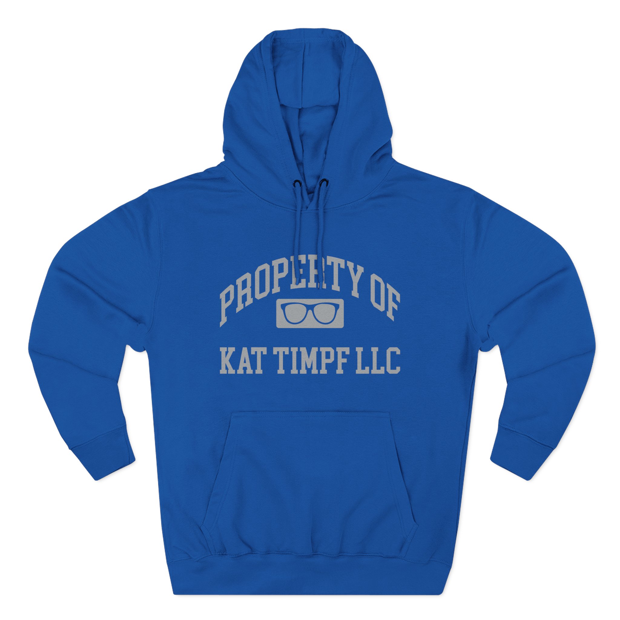 Kat Timpf Property of Kat Timpf, Llc Three-Panel Fleece Hoodie