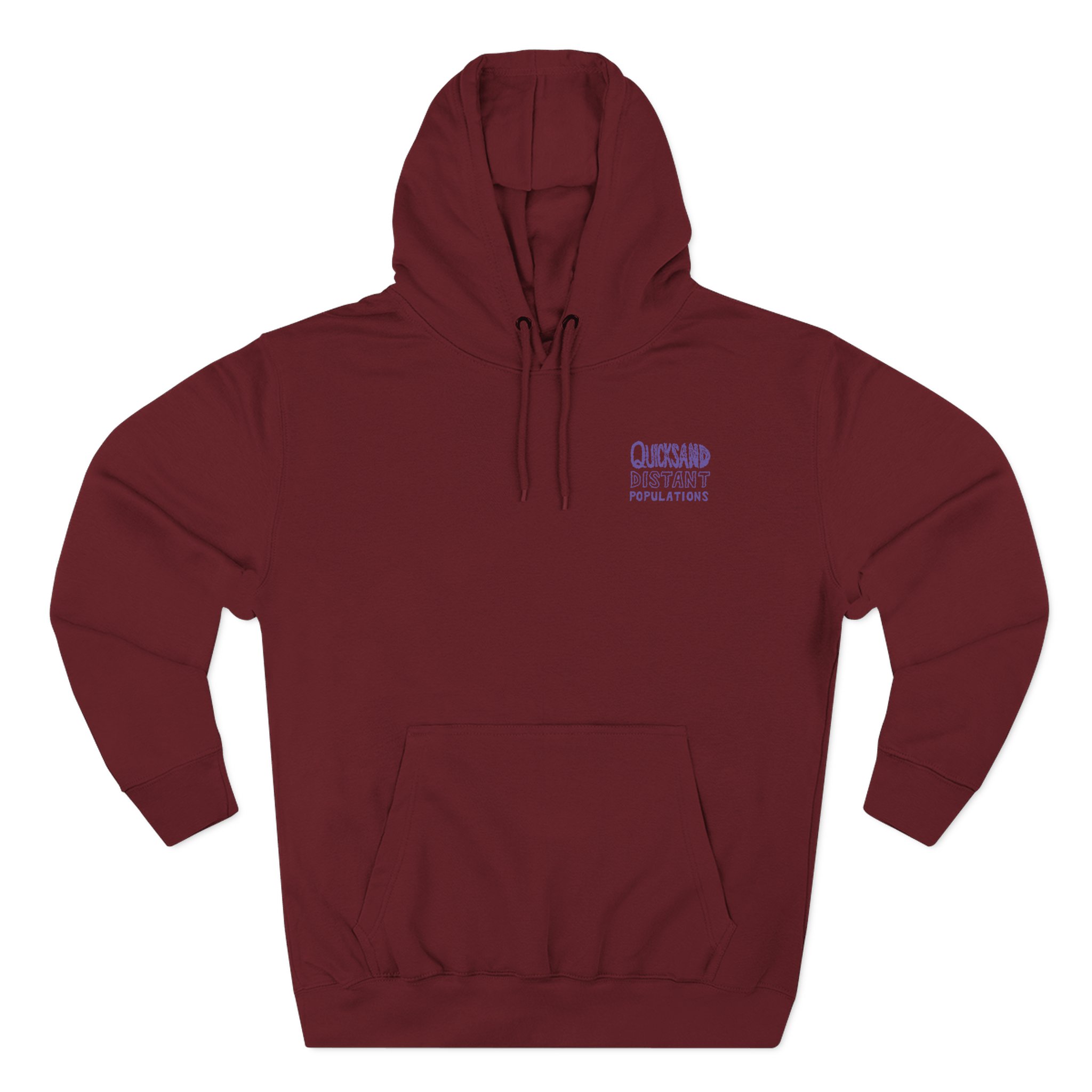 Quicksand Distant Populations Three-Panel Fleece Hoodie
