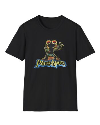 Double Fine Psychonauts Raz Unisex Softstyle T-Shirt