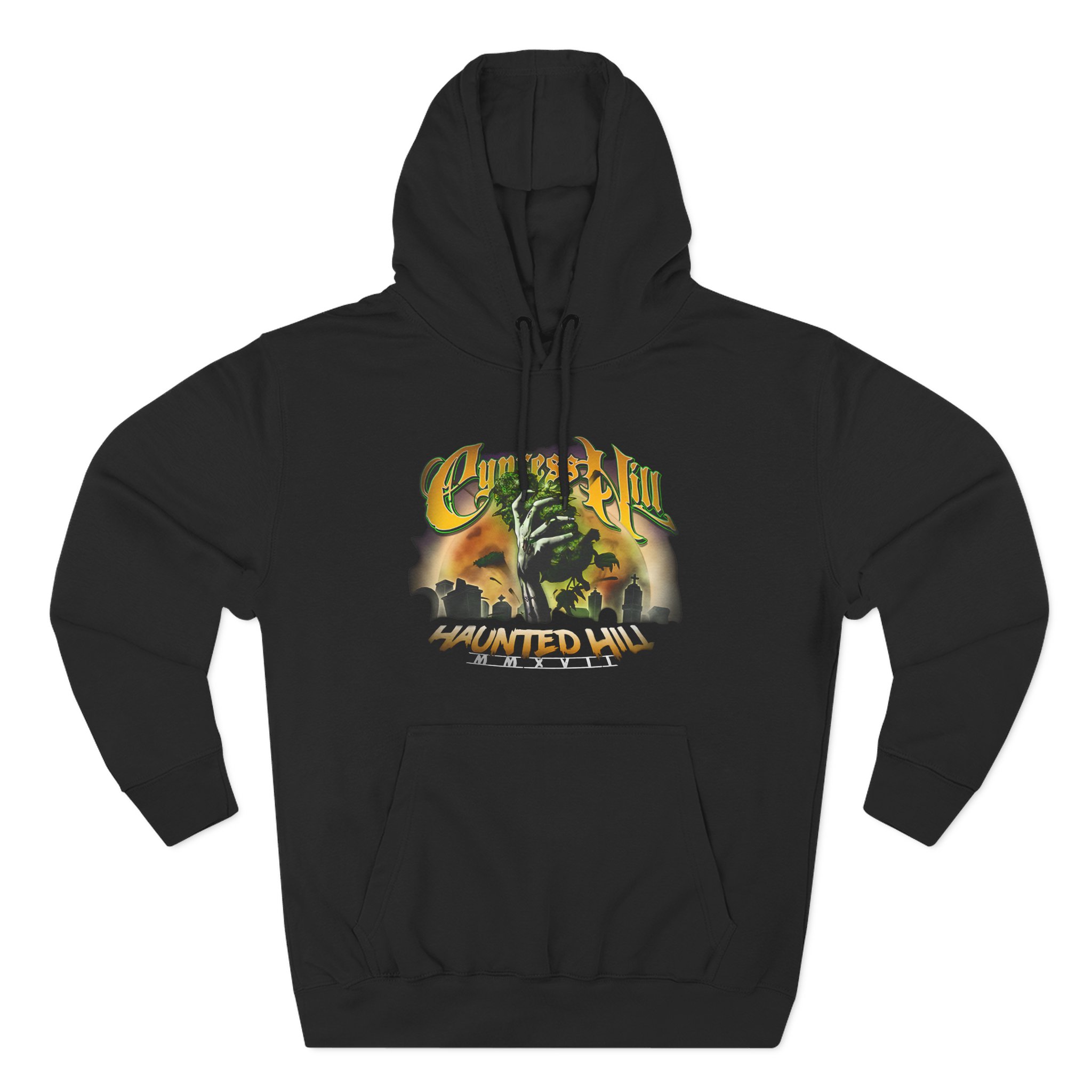 Cypress Hill Haunted Hill Three-Panel Fleece Hoodie
