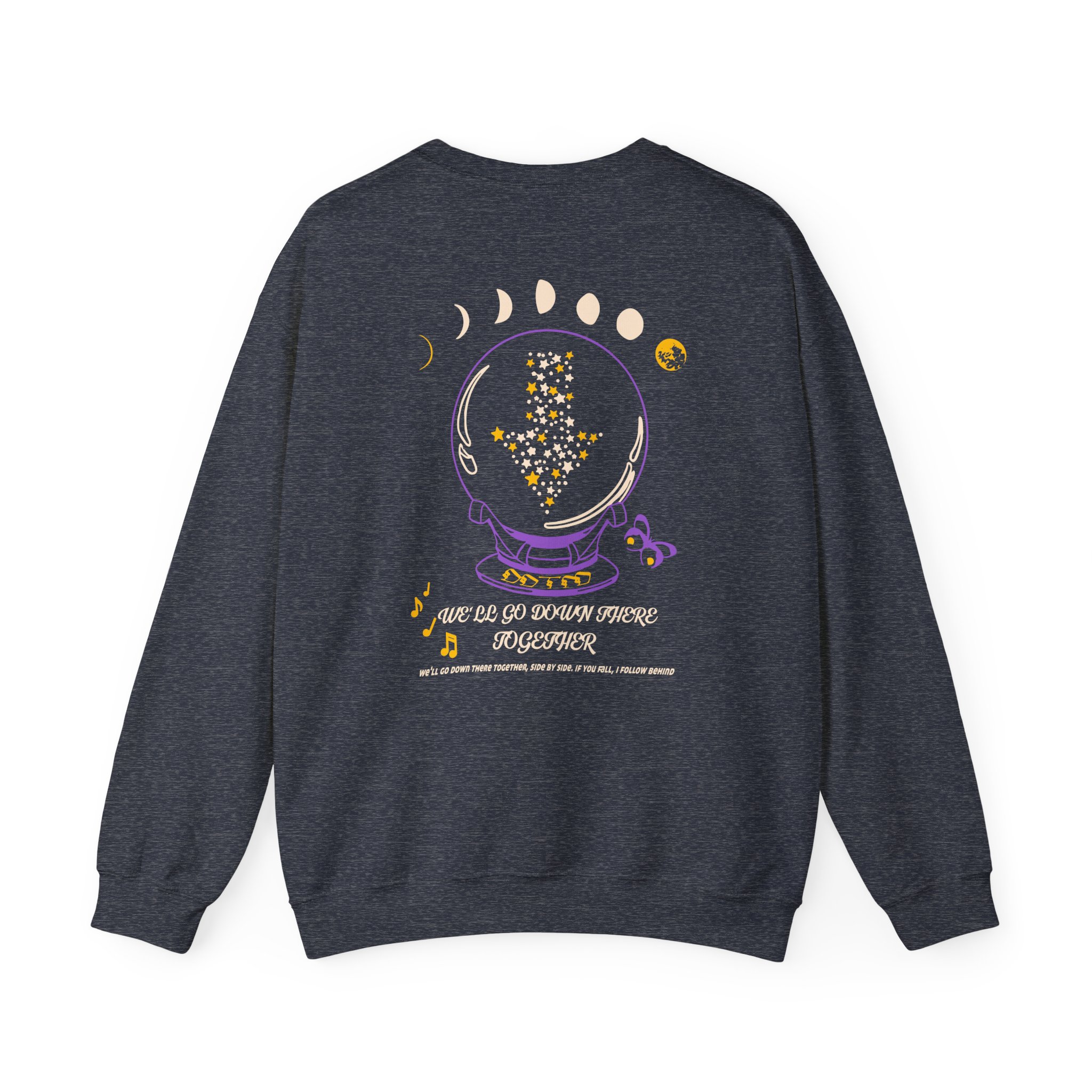 Foxing Crystal Ball Unisex Heavy Blendâ„¢ Crewneck Sweatshirt