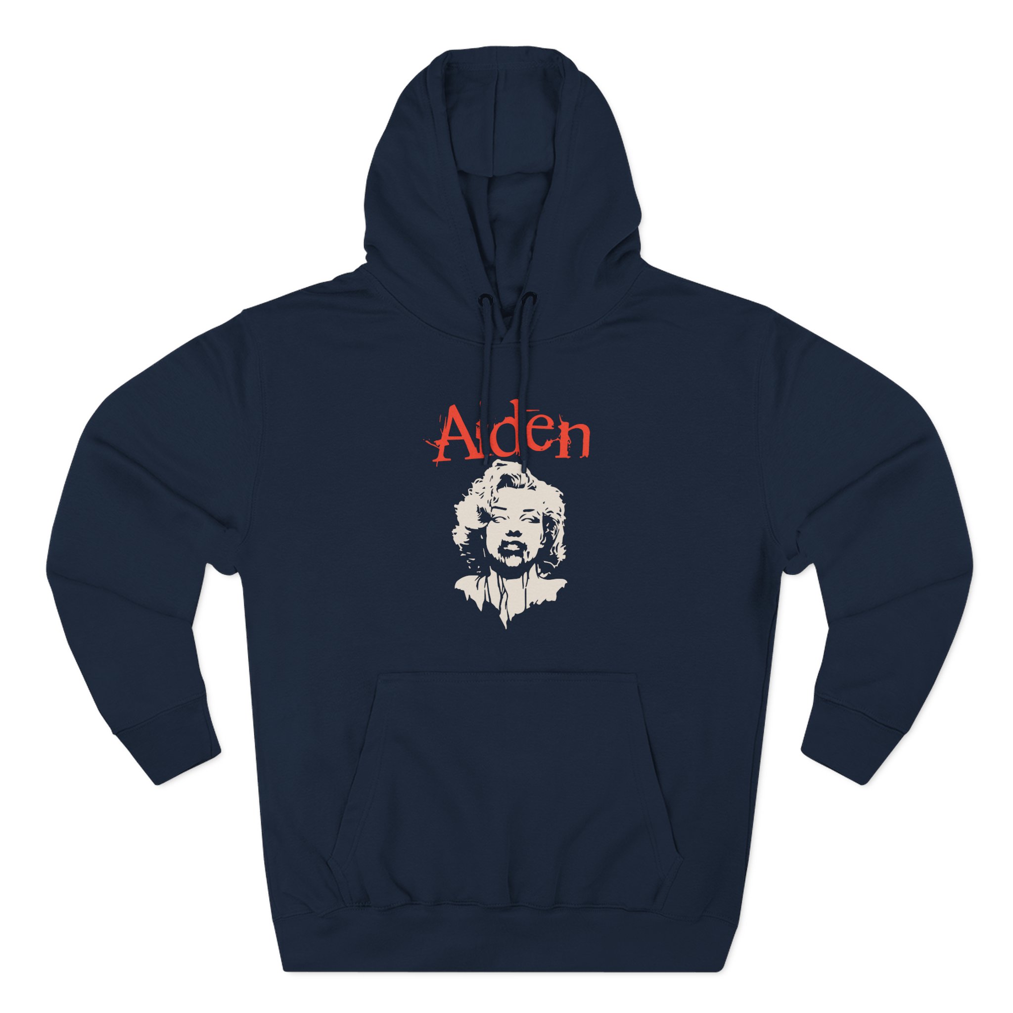 Aiden Three-Panel Fleece Hoodie