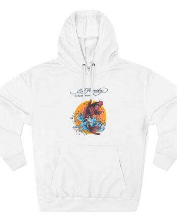Kim Petras Koi Fish Three-Panel Fleece Hoodie