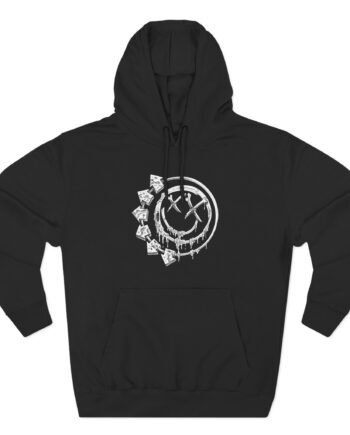 Blink 182 - Bones Three-Panel Fleece Hoodie