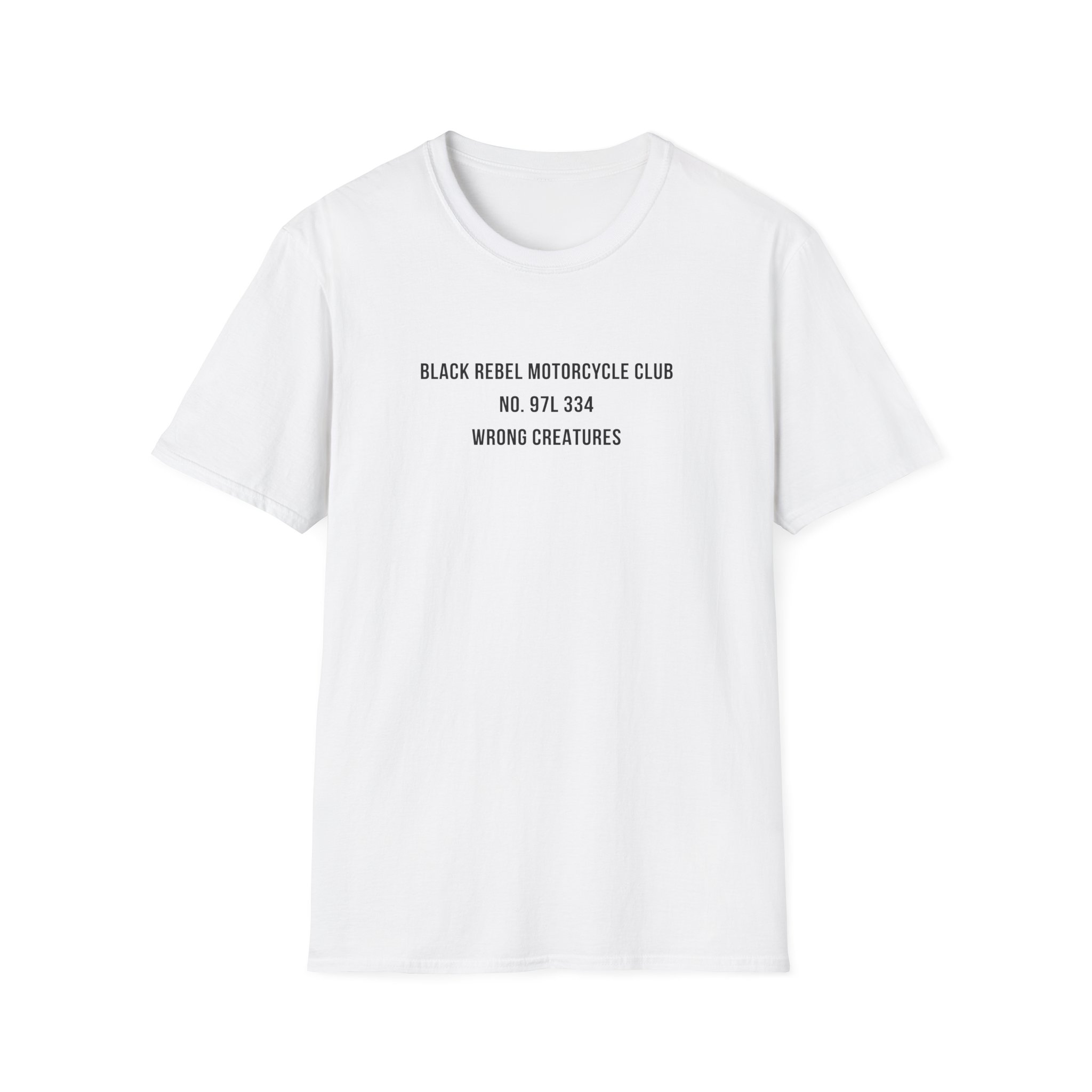 B.R.M.C.WRONG CREATURES Unisex Softstyle T-Shirt