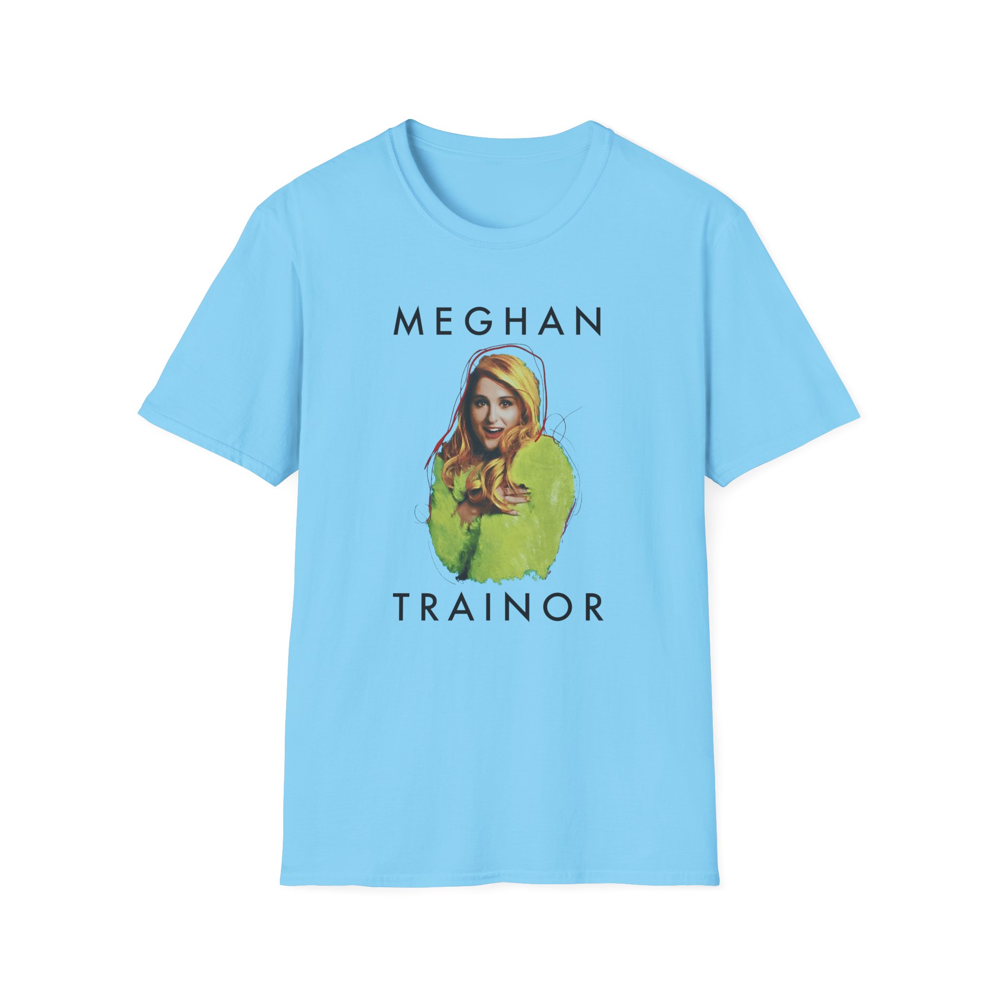 Meghan Trainor Title Pose Girls Unisex Softstyle T-Shirt