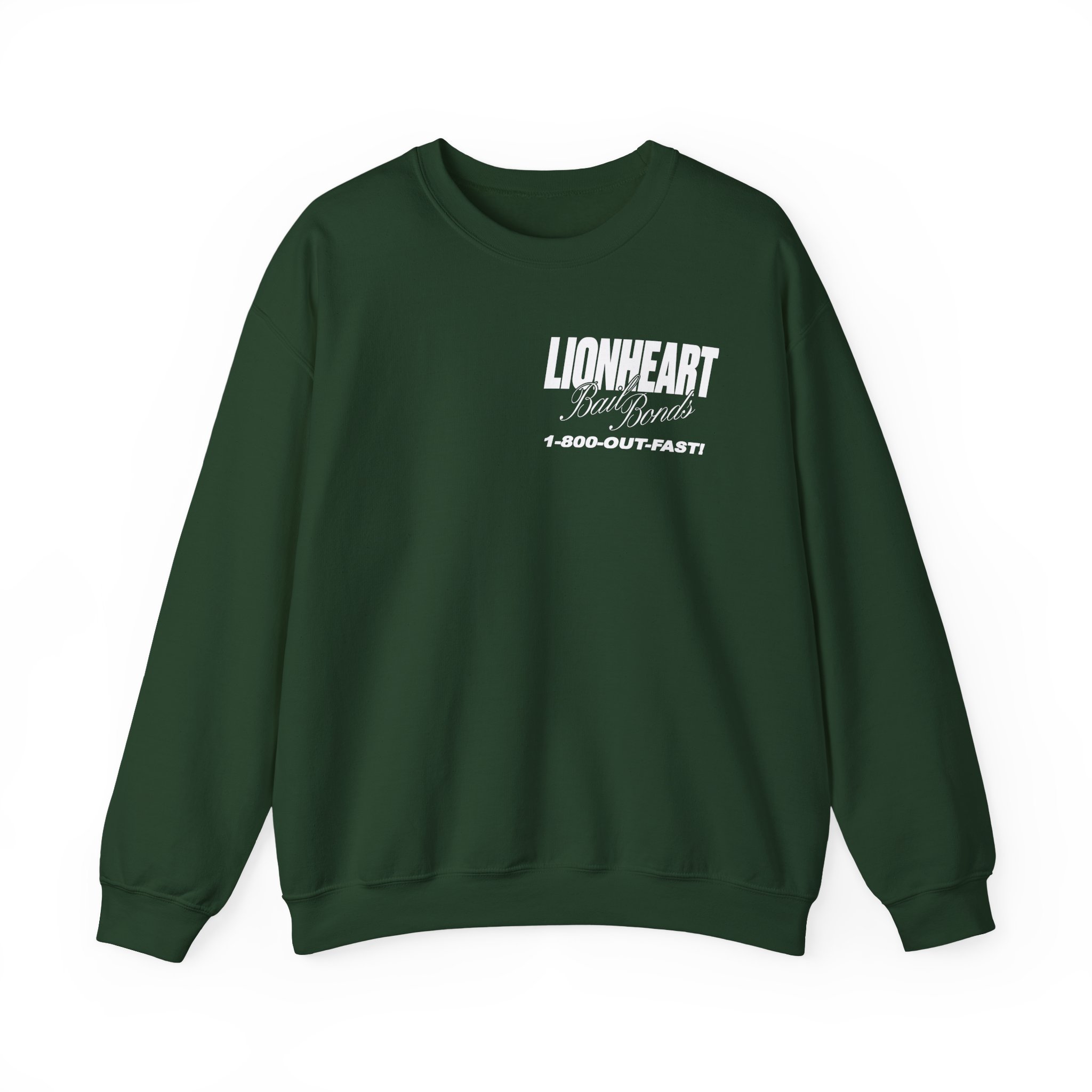Lionheart "Bail Bonds" Unisex Heavy Blendâ„¢ Crewneck Sweatshirt