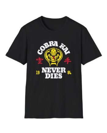 Cobra Kai Never Dies Unisex Softstyle T-Shirt