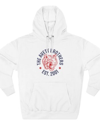 Avett Brothers Tiger Raglan Three-Panel Fleece Hoodie