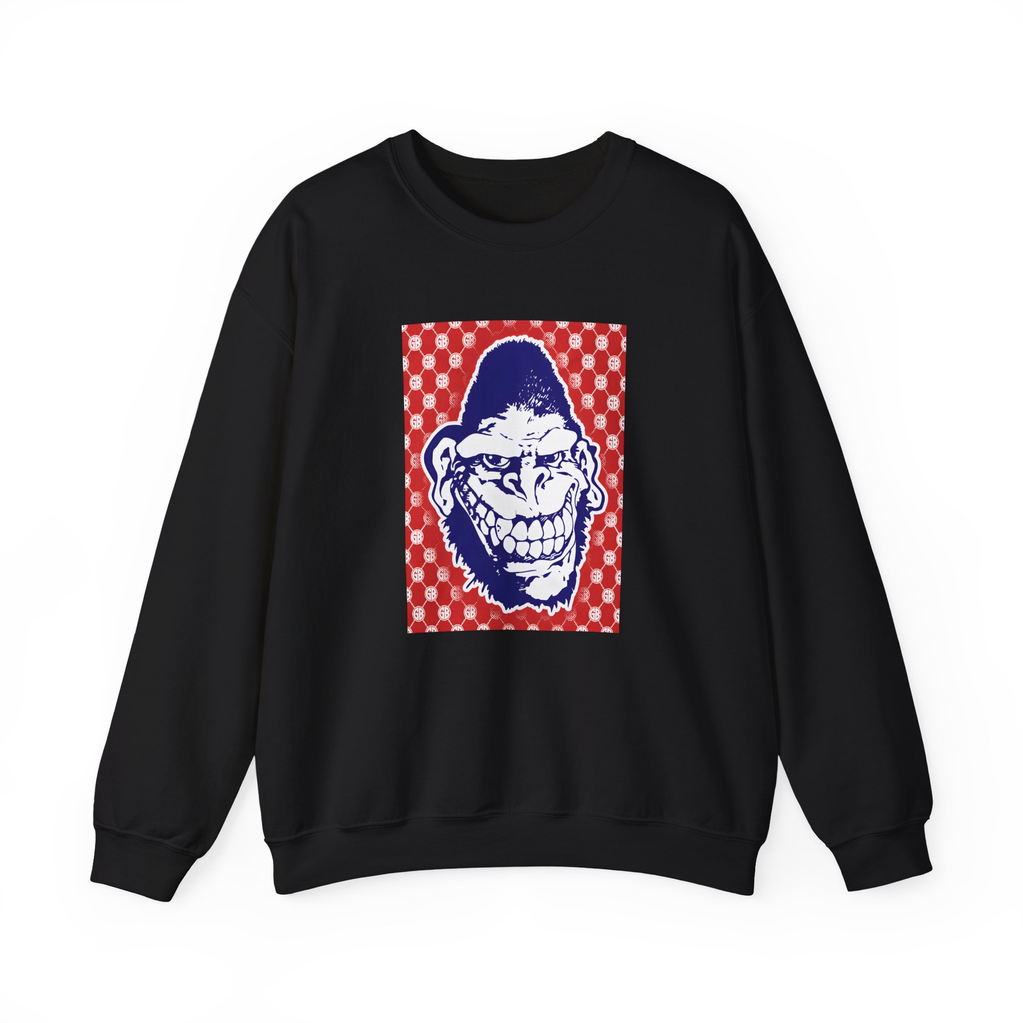 Gorilla Biscuits Gb Pattern Unisex Heavy Blendâ„¢ Crewneck Sweatshirt