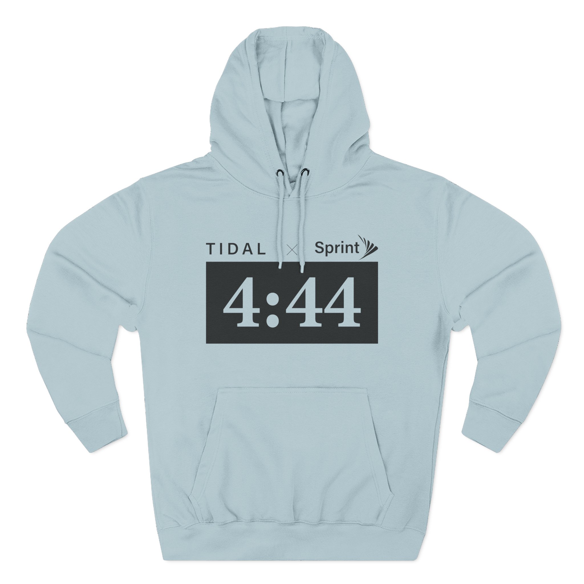 Rare 444 Jay-z Album Tour Three-Panel Fleece Hoodie