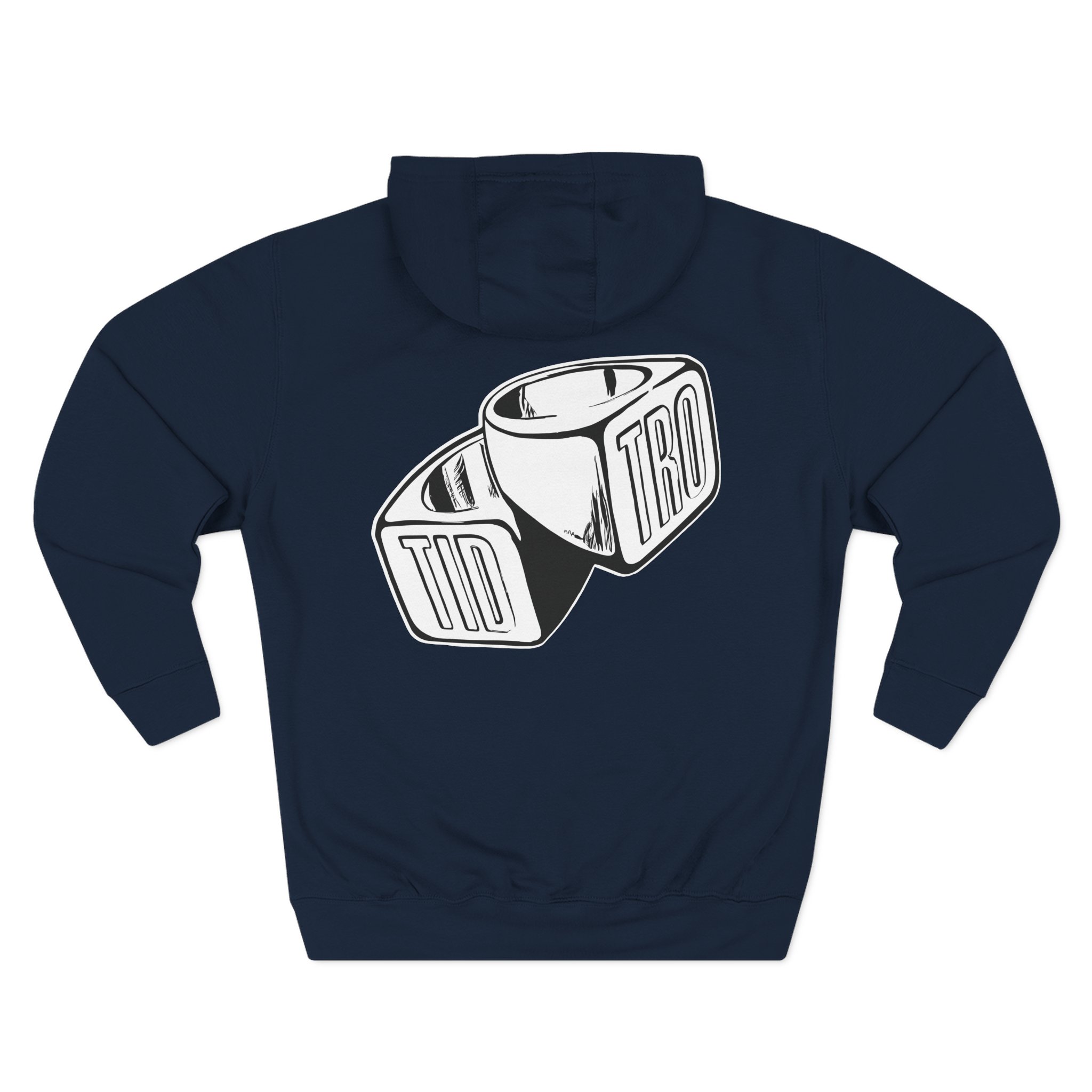 Victor Leksell Three-Panel Fleece Hoodie