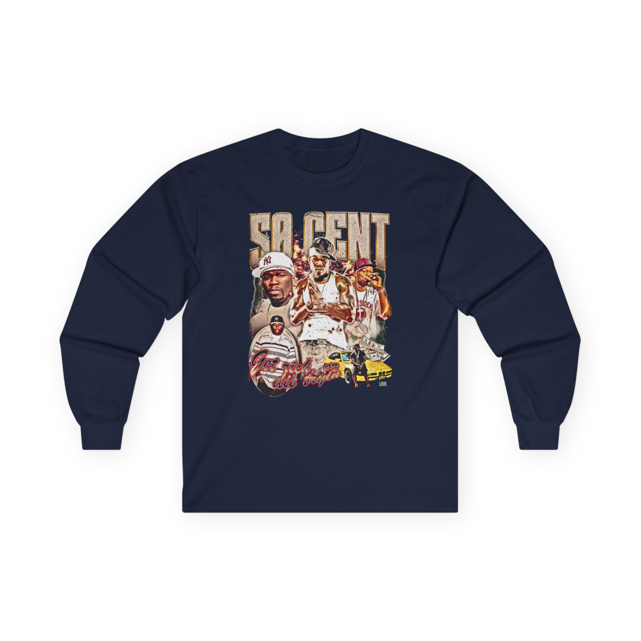 50 Cent Get Rich or Die Tryin Unisex Ultra Cotton Long Sleeve Tee