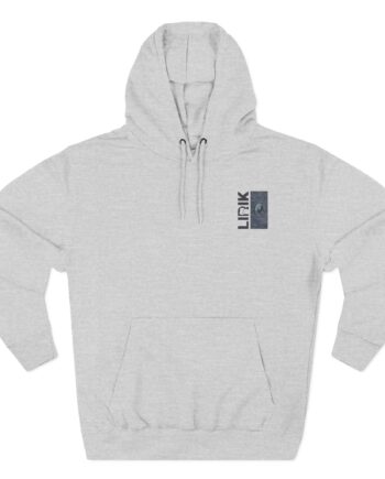 Lirik Stealth Three-Panel Fleece Hoodie