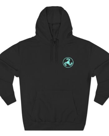 Bicep Logo Three-Panel Fleece Hoodie