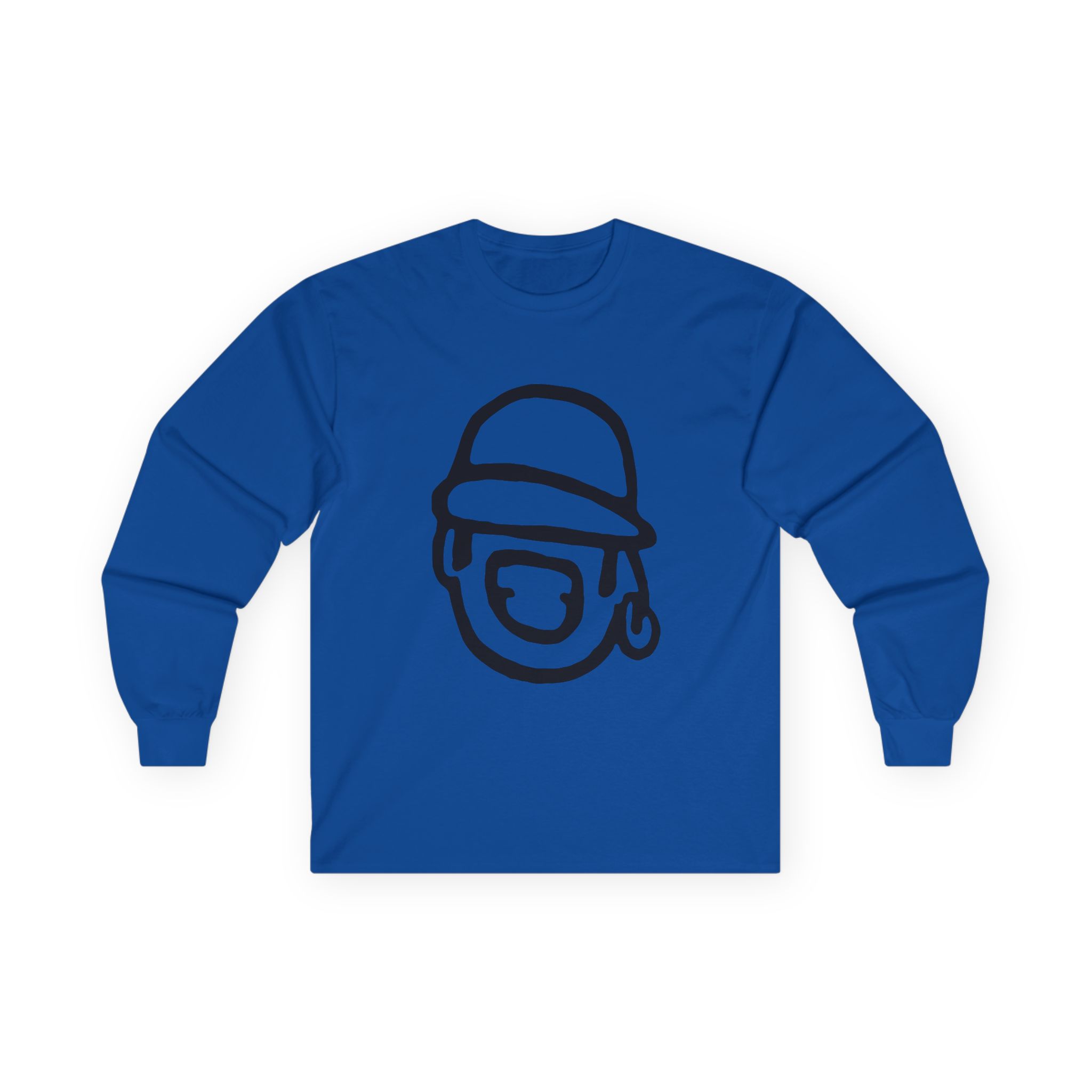 Niko B Big Face Unisex Ultra Cotton Long Sleeve Tee
