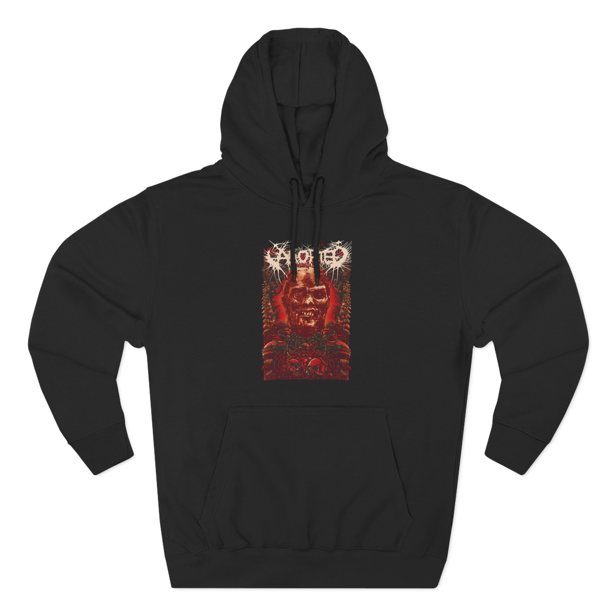 Aborted Engineering the Dead Redux Three-Panel Fleece Hoodie