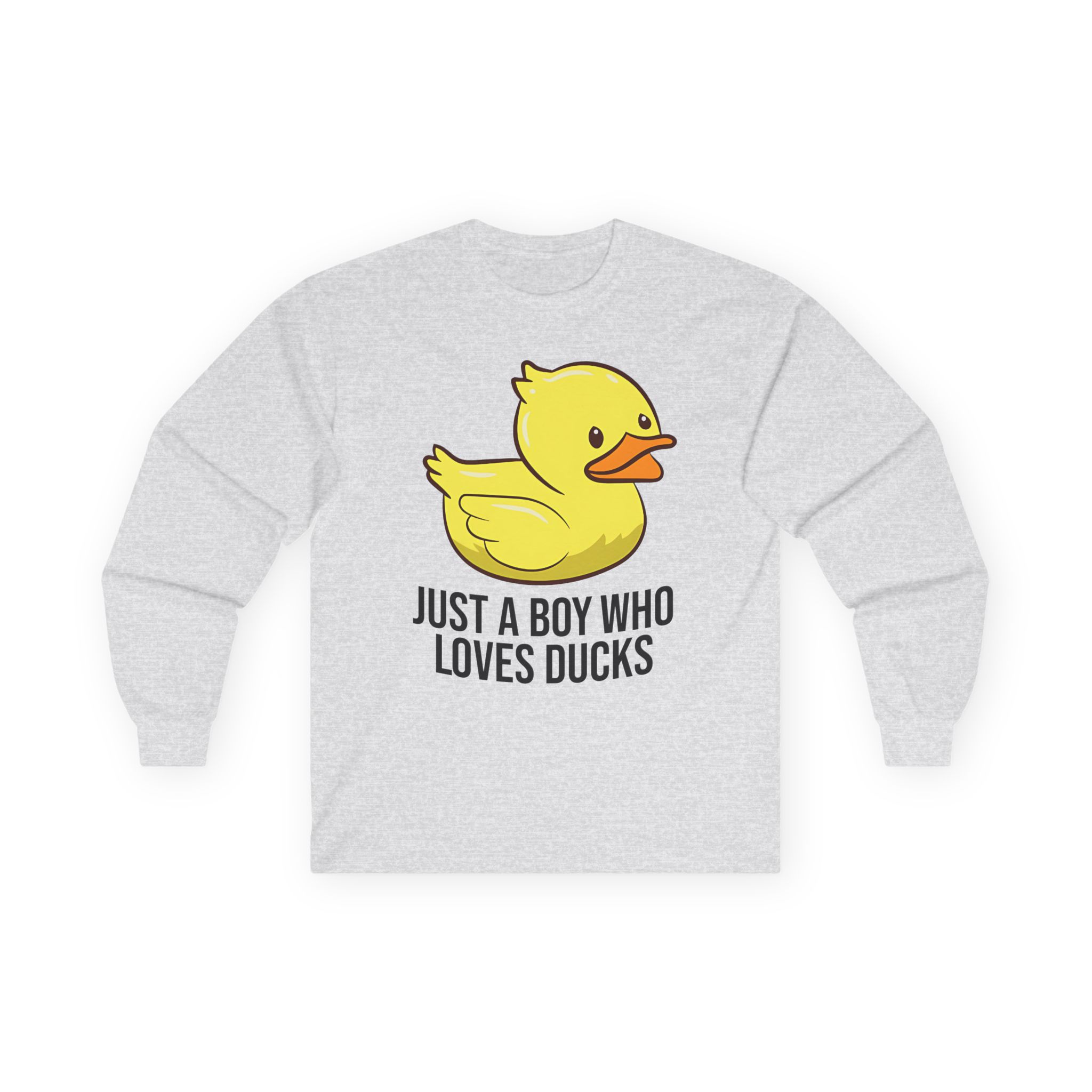 Duckboy Unisex Ultra Cotton Long Sleeve Tee