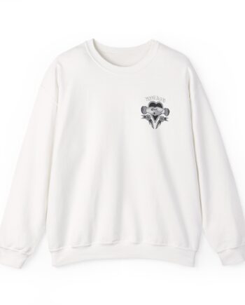 Moose Blood Traditional Tattoo Desig Unisex Heavy Blend™ Crewneck Sweatshirt