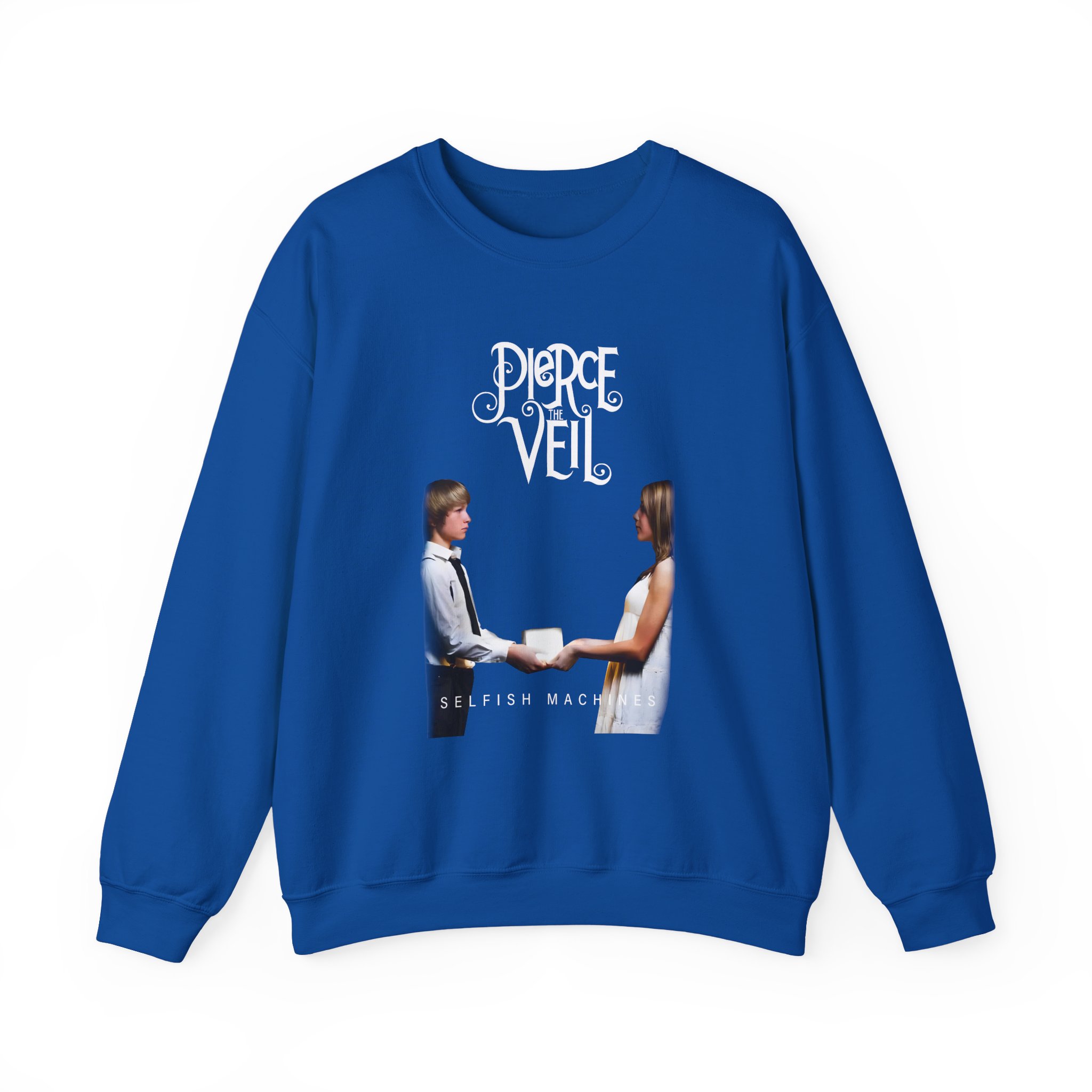 Pierce the Veil Selfish Machines Unisex Heavy Blendâ„¢ Crewneck Sweatshirt