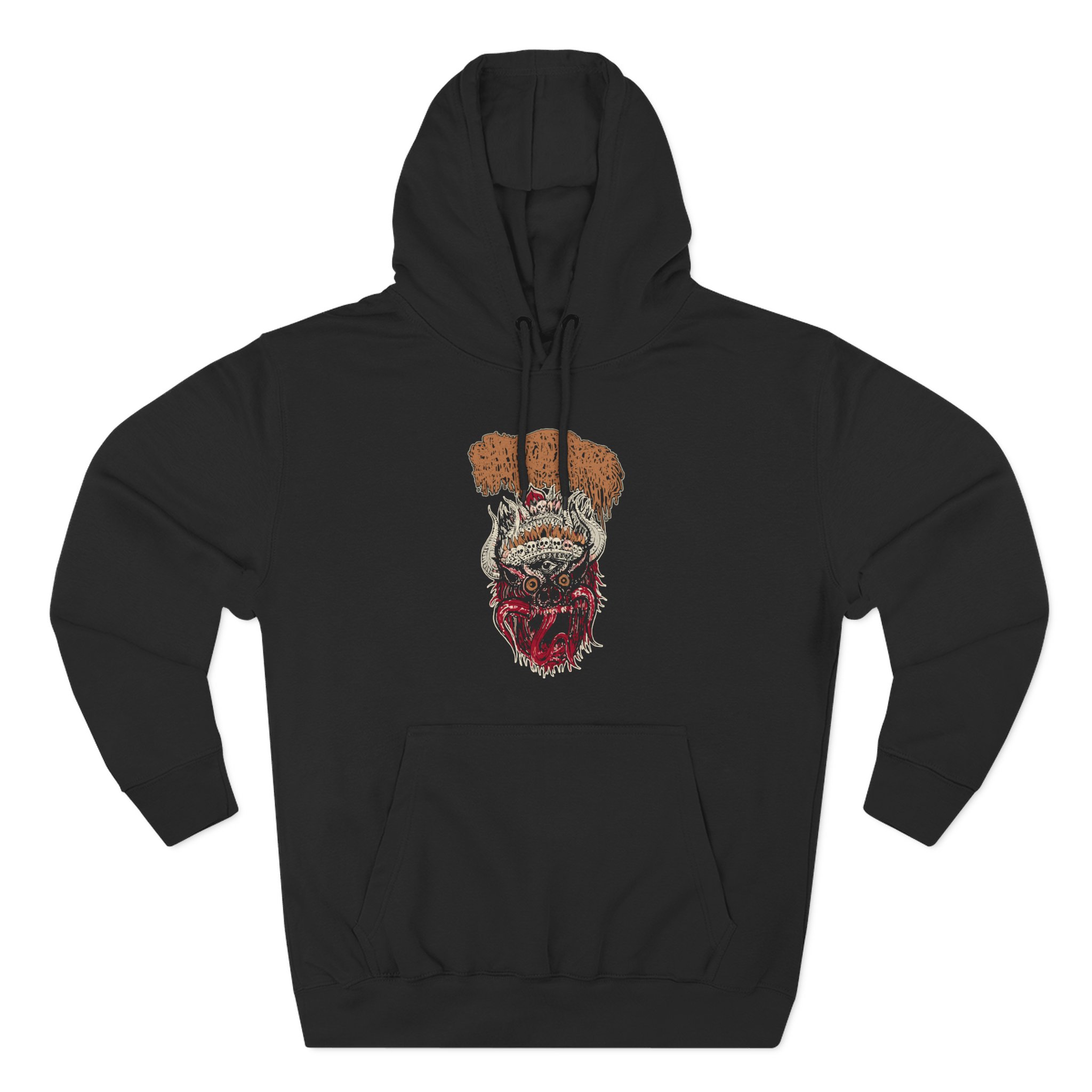 Papa Meat Three-Panel Fleece Hoodie