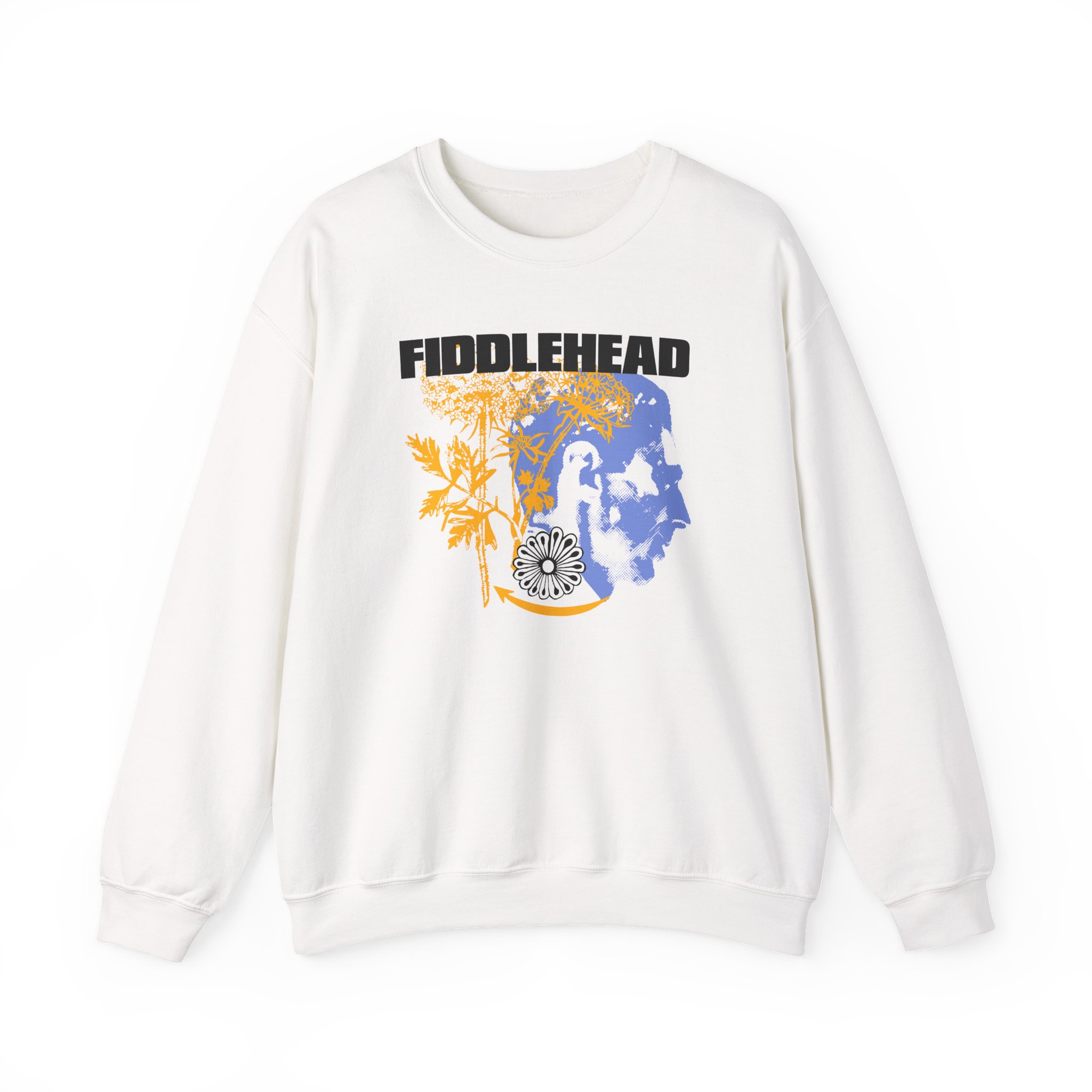 Fiddlehead Profile Unisex Heavy Blendâ„¢ Crewneck Sweatshirt
