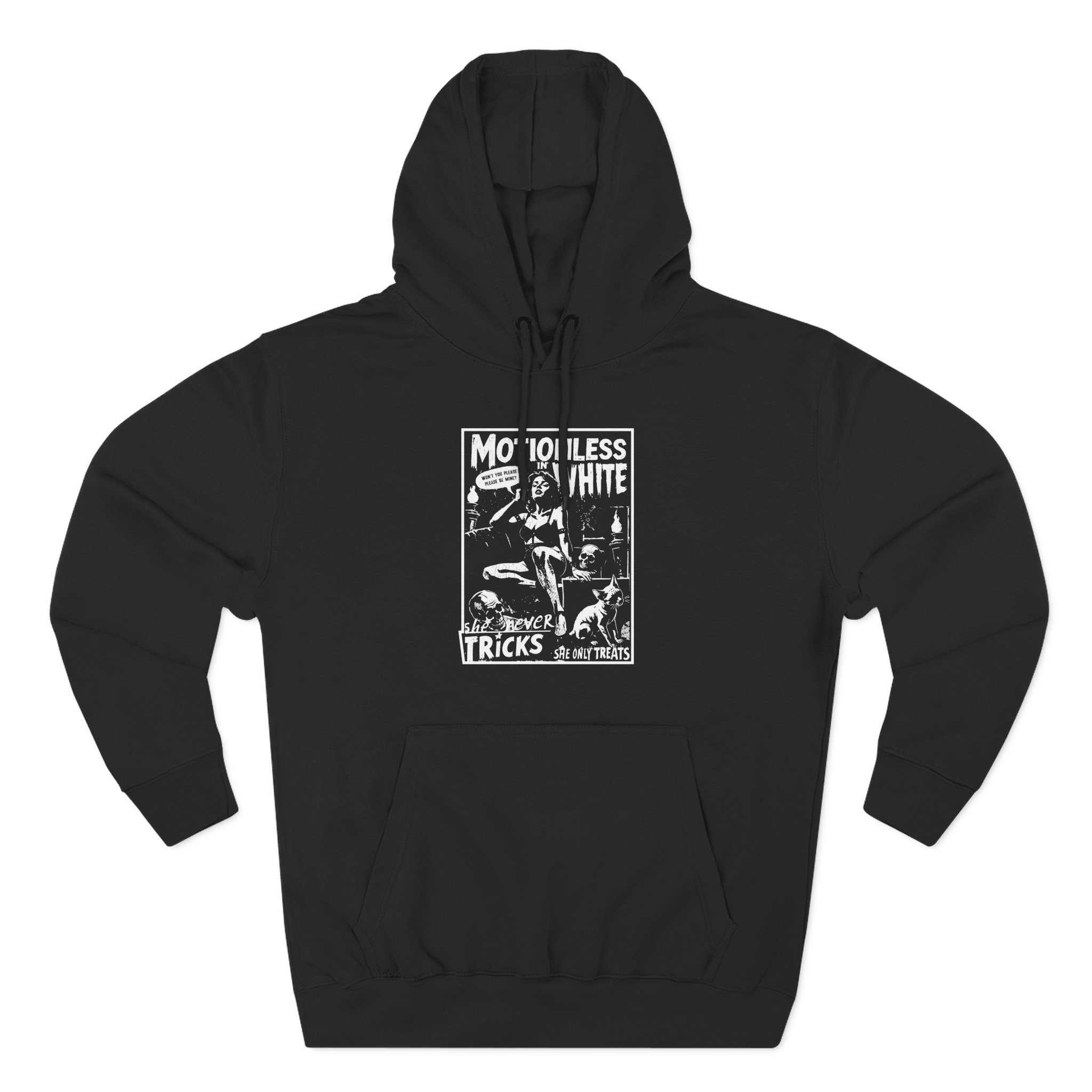 Motionless in White Tricks and Treats Three-Panel Fleece Hoodie