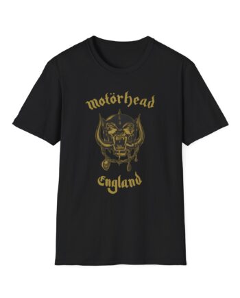 Lemmy 50th Anniversary England Unisex Softstyle T-Shirt