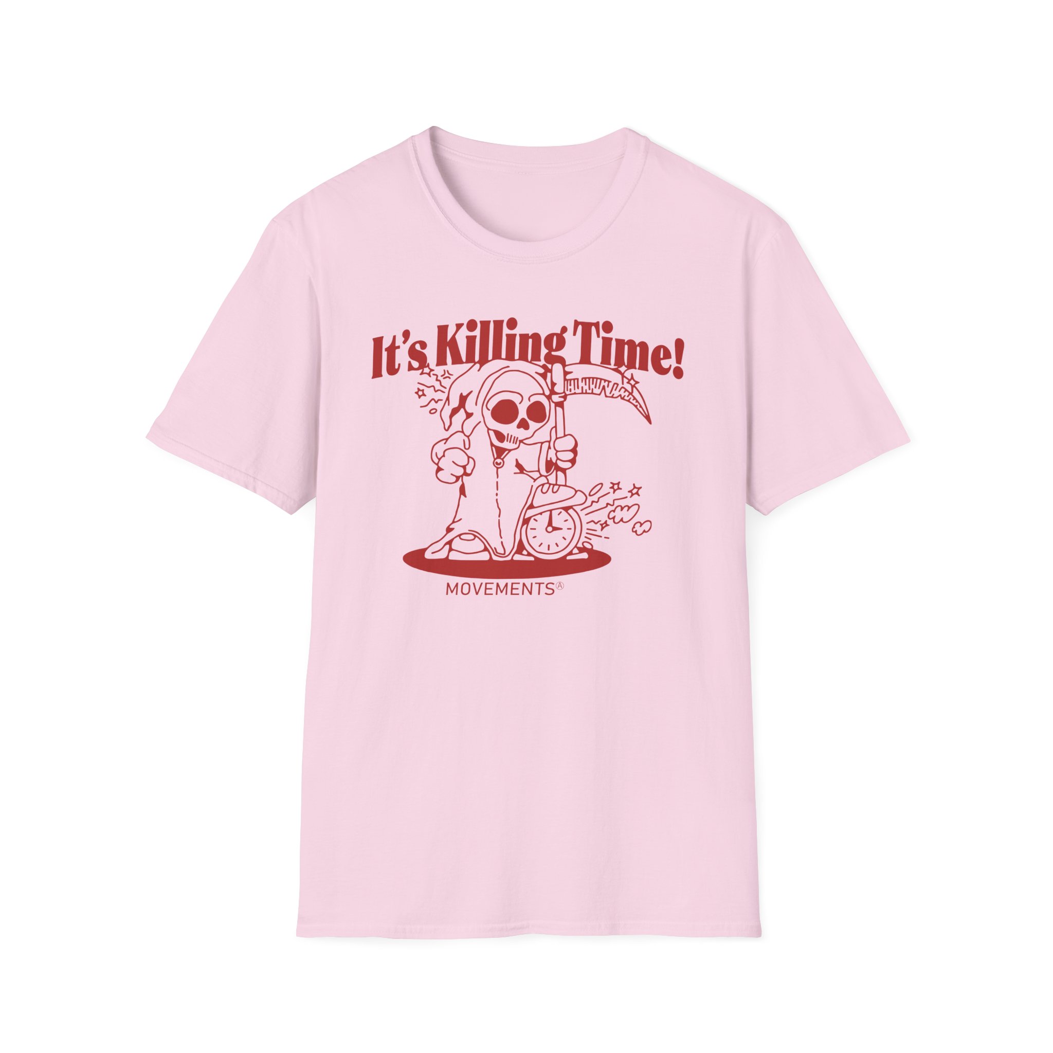 Movements Killing Time Unisex Softstyle T-Shirt