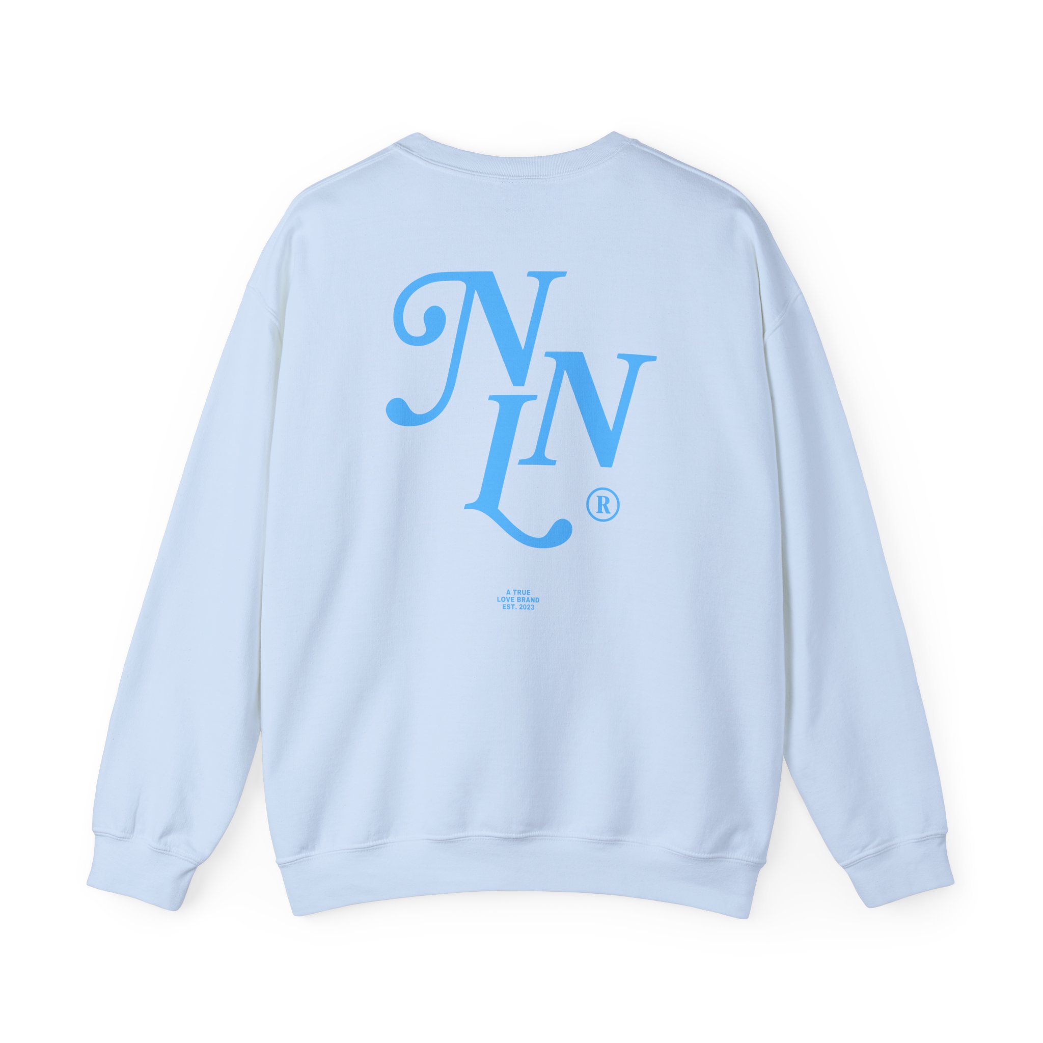 Montez Nnl Letter Rose Unisex Heavy Blendâ„¢ Crewneck Sweatshirt