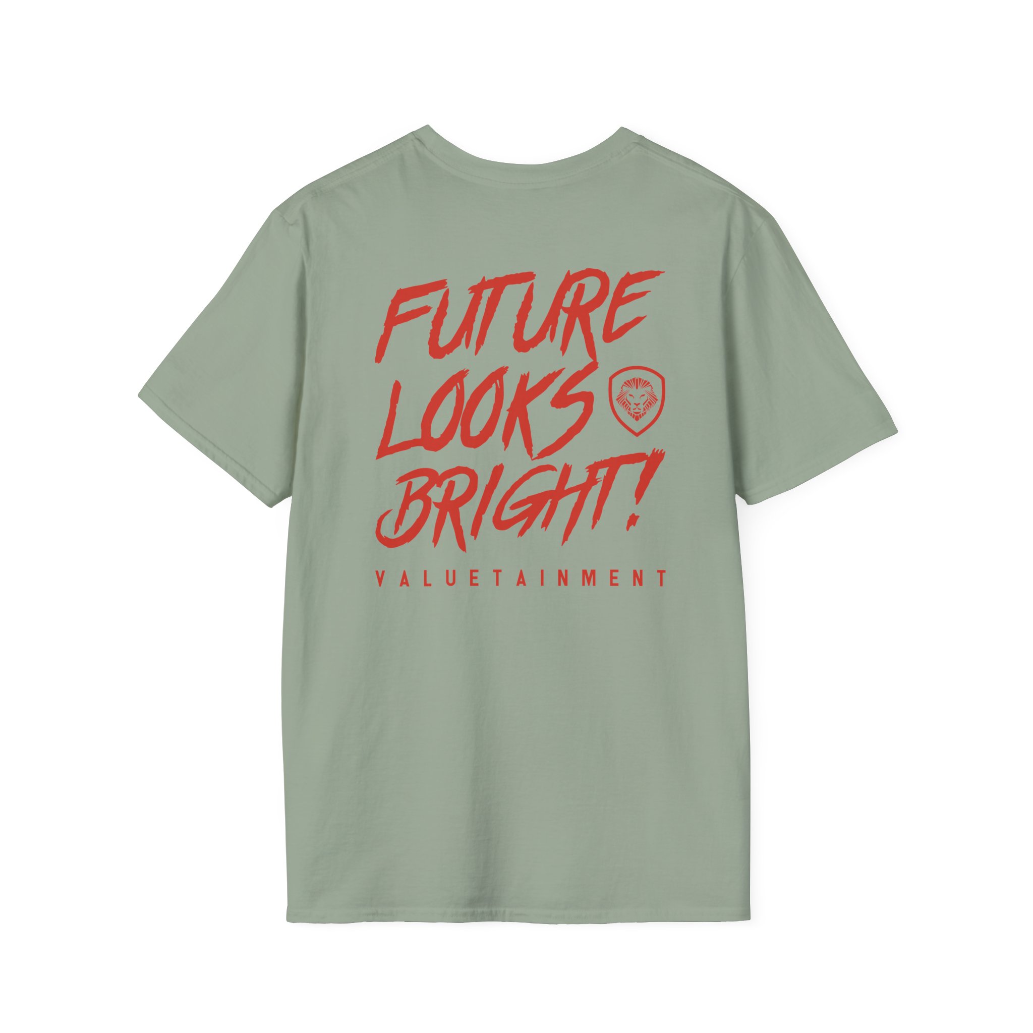 Valuetainment Future Looks Bright Unisex Softstyle T-Shirt