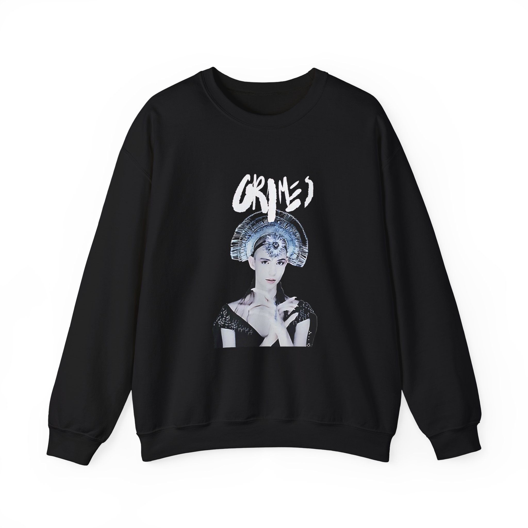 Grimes Head Dress Unisex Heavy Blend Crewneck Sweatshirt
