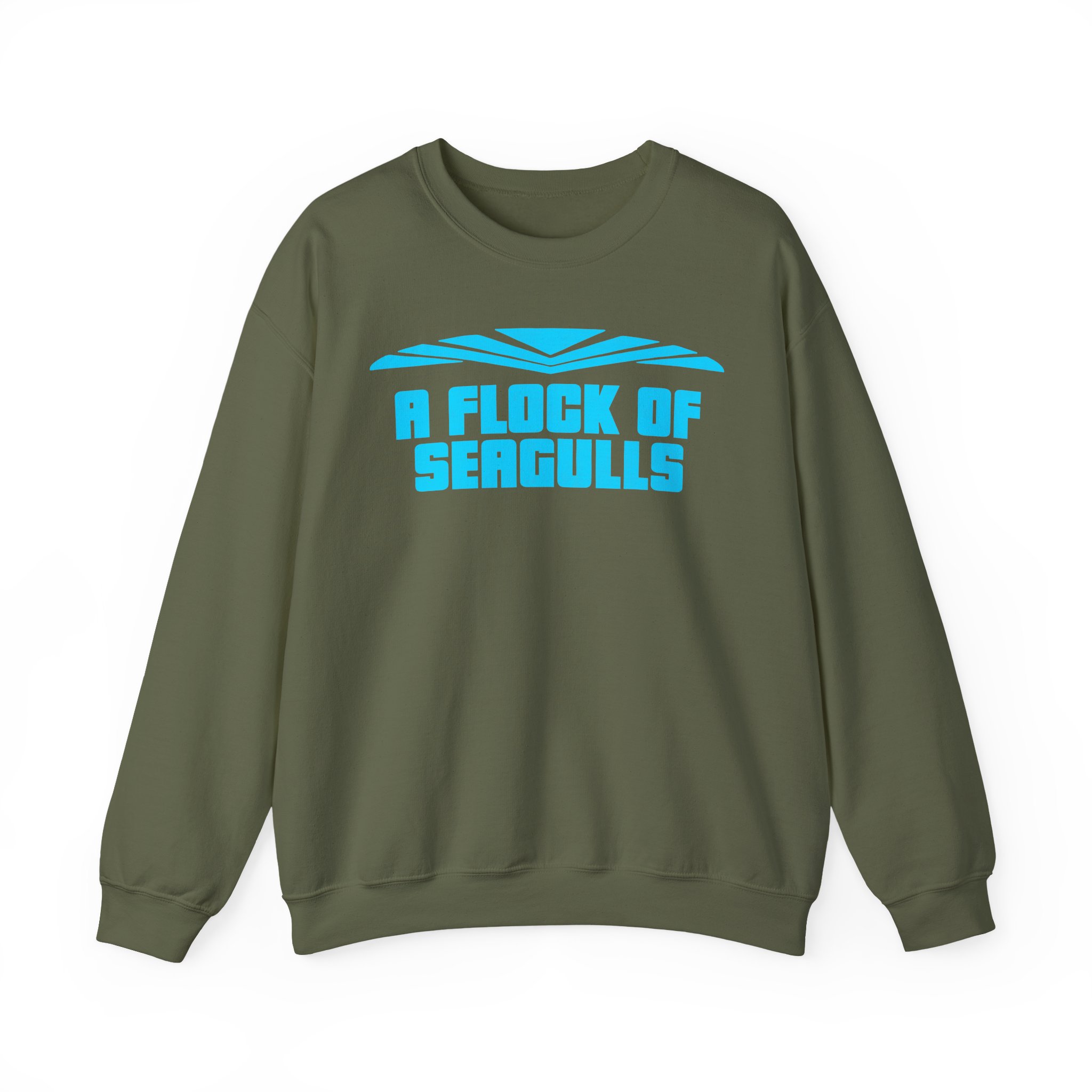 A Flock of Seagulls Logo Unisex Heavy Blendâ„¢ Crewneck Sweatshirt