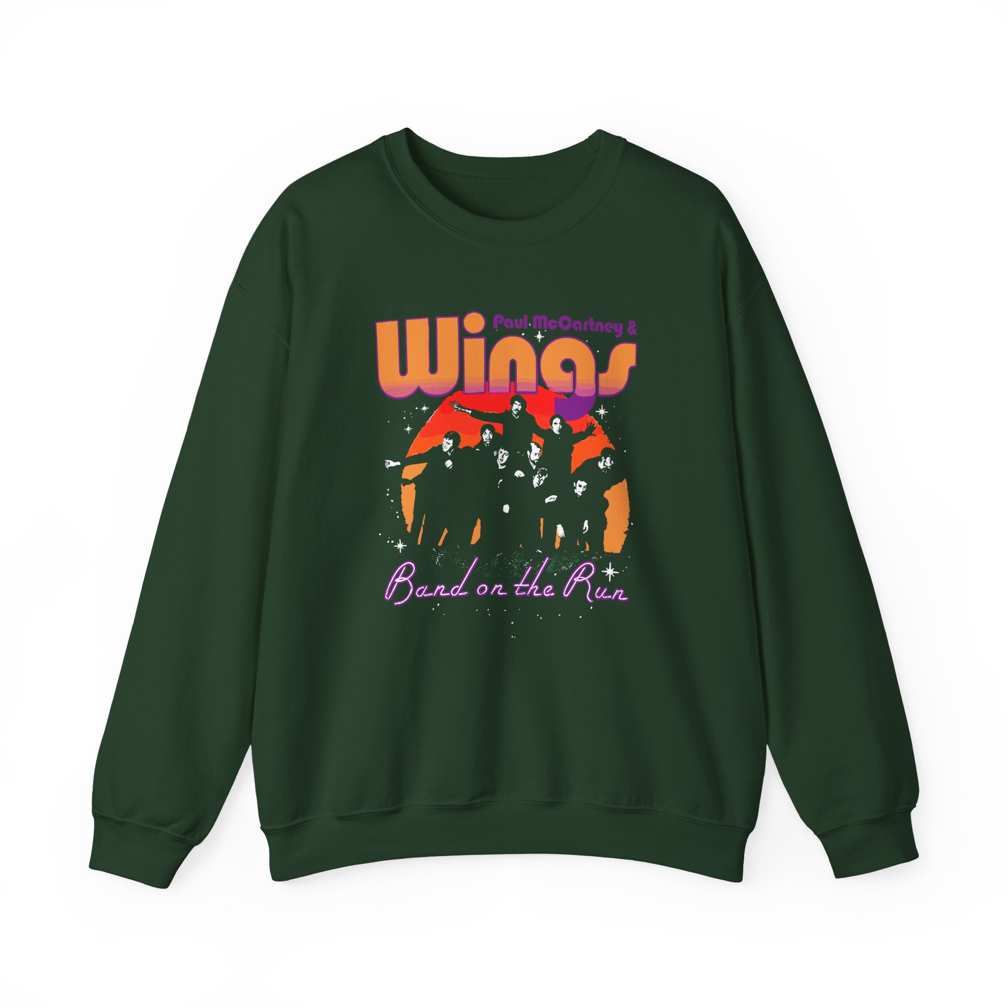 Wings Band On The Run Unisex Heavy Blendâ„¢ Crewneck Sweatshirt