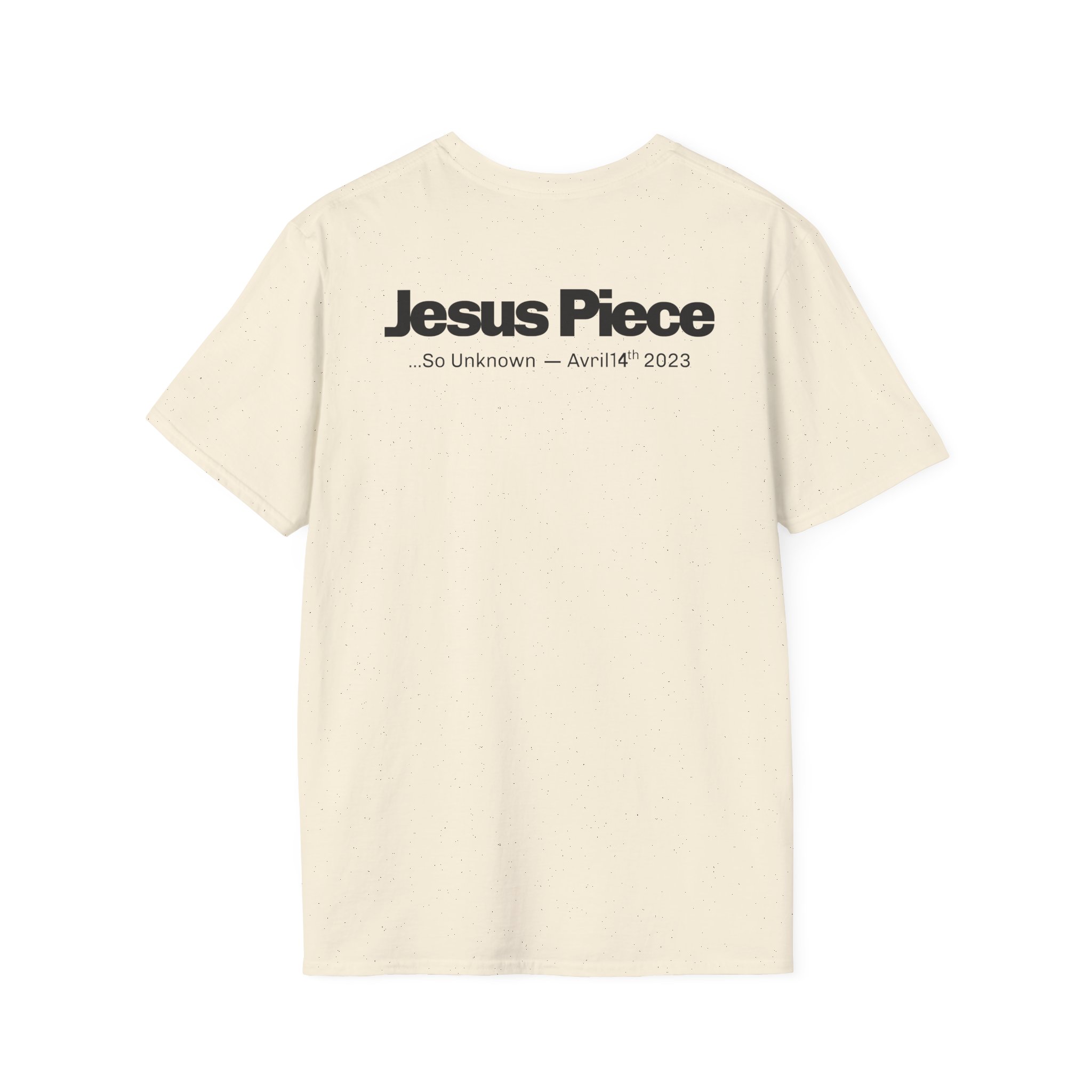 Jesus Piece Symbols Unisex Softstyle T-Shirt