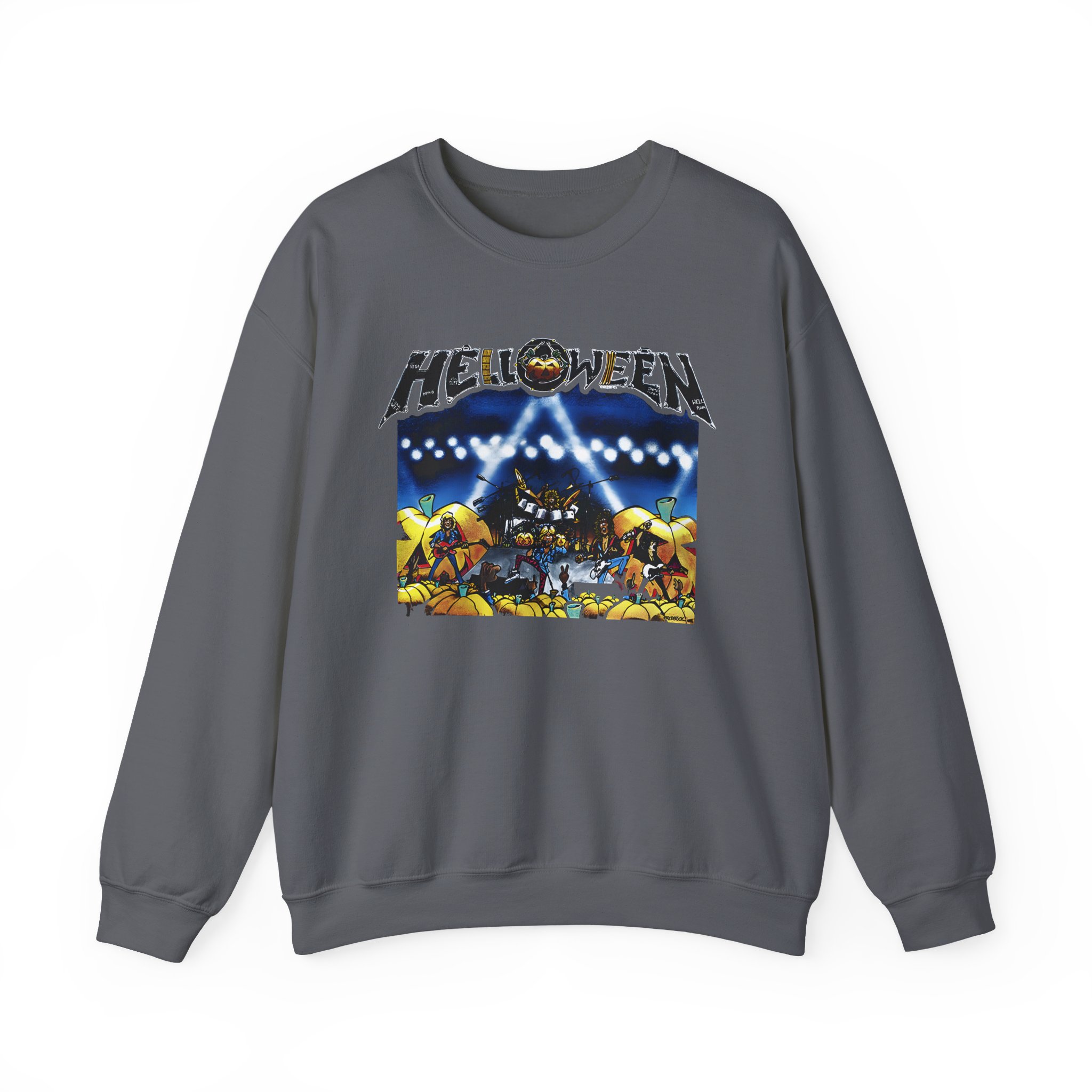 Helloween Live in the U.k. Unisex Heavy Blendâ„¢ Crewneck Sweatshirt
