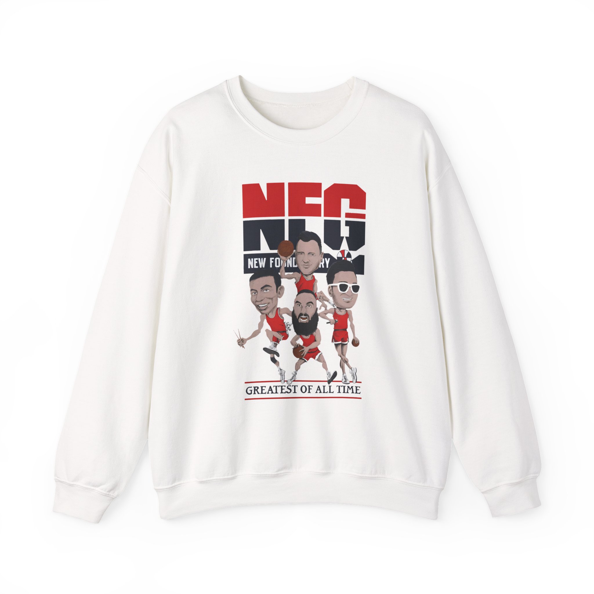 New Found Glory Basketball Unisex Heavy Blendâ„¢ Crewneck Sweatshirt