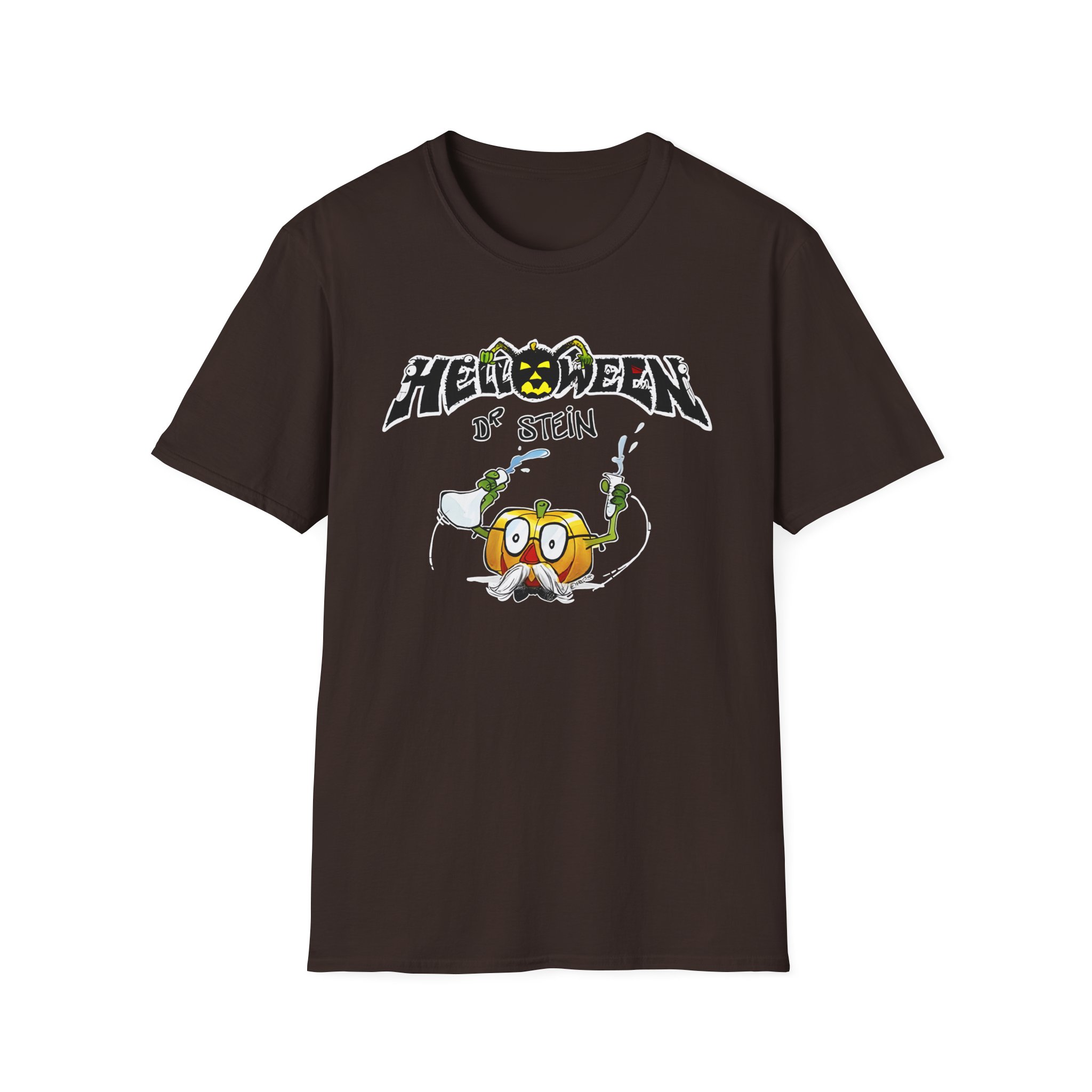 Helloween Dr. Stein Zipper Unisex Softstyle T-Shirt