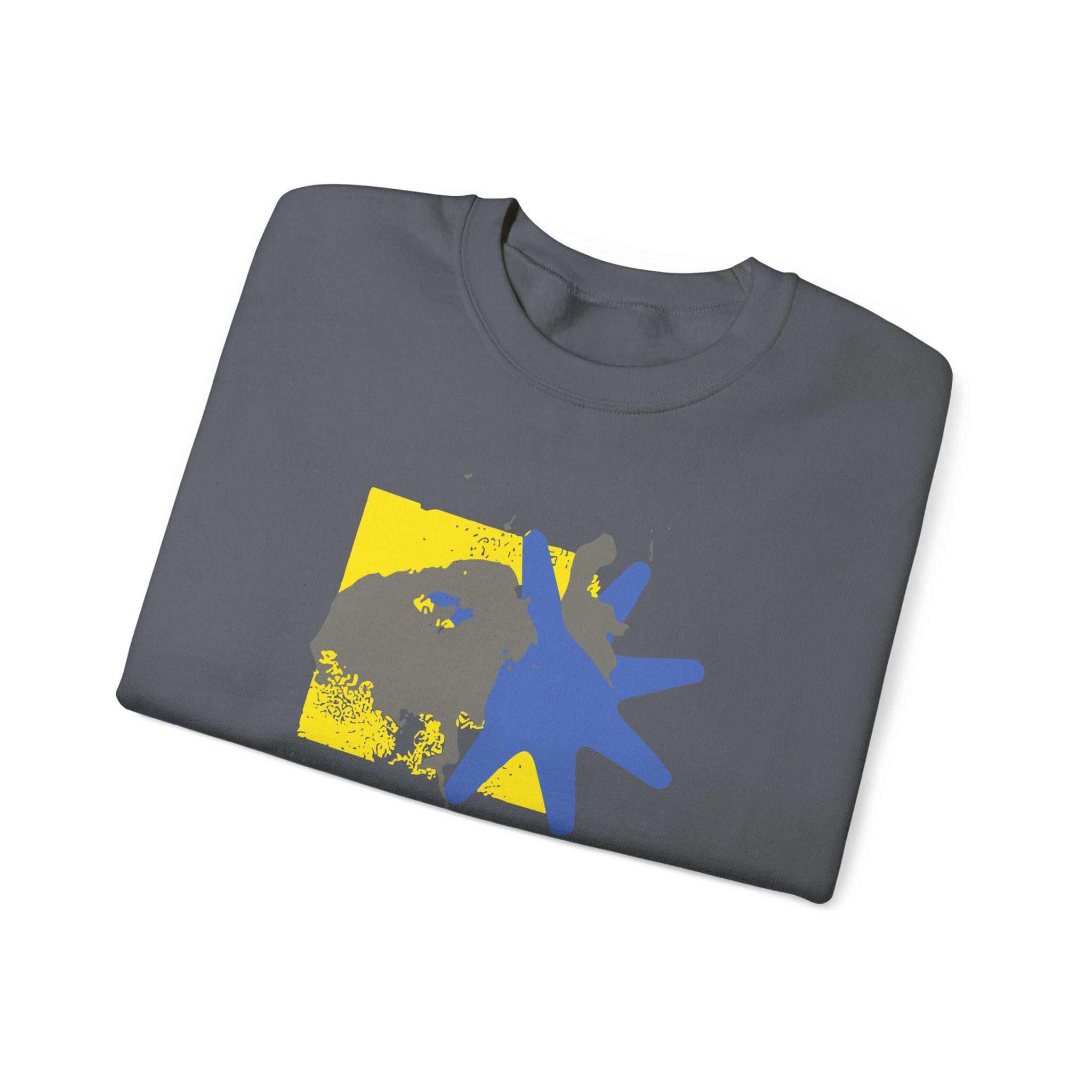 Foxing Shapes Unisex Heavy Blendâ„¢ Crewneck Sweatshirt