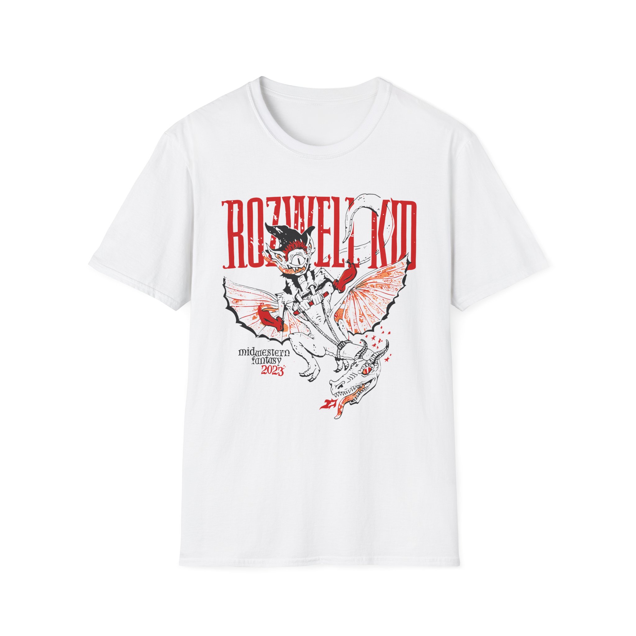 Rozwell Kid 2023 Midwestern Fantasy Tour Unisex Softstyle T-Shirt