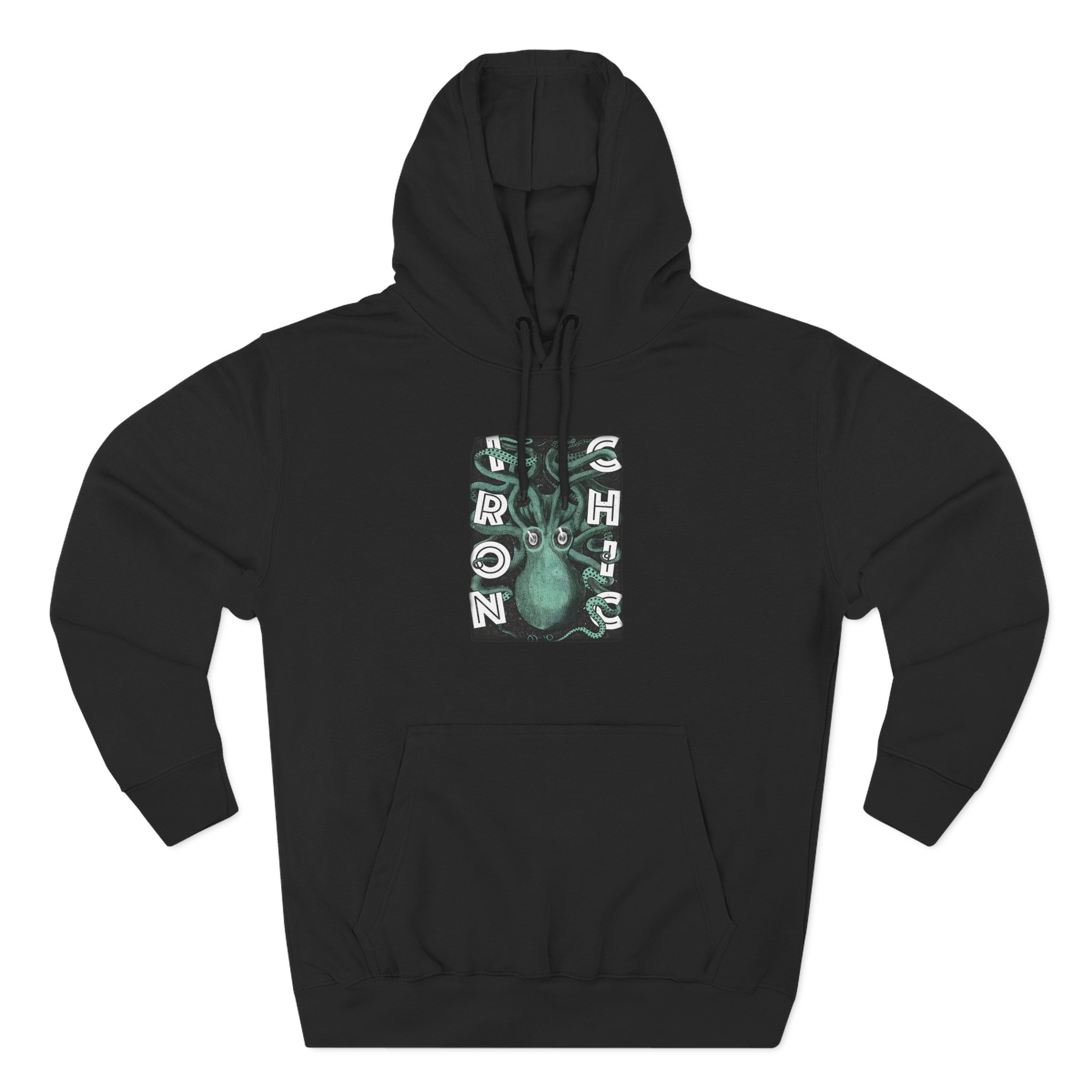 Iron Chic Octopus Three-Panel Fleece Hoodie