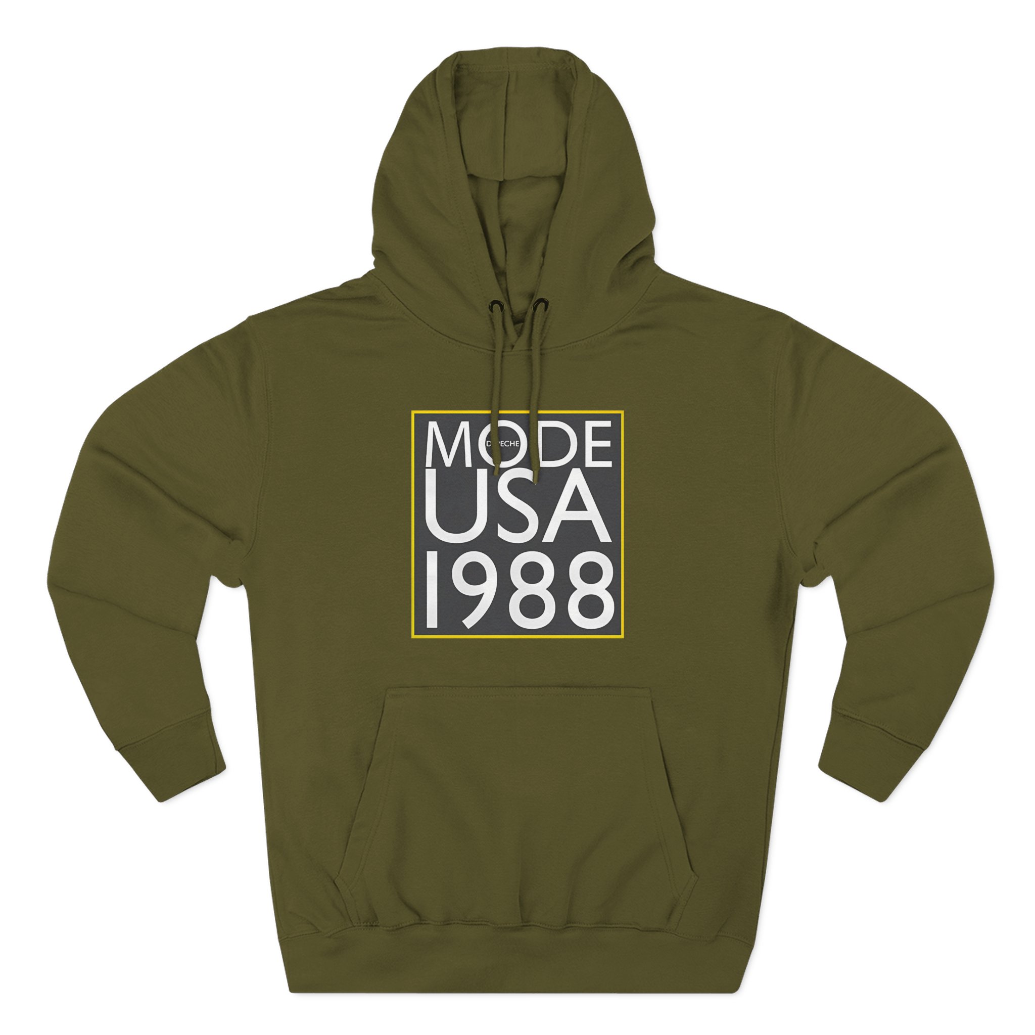 Depeche Mode USA 1988 Three-Panel Fleece Hoodie