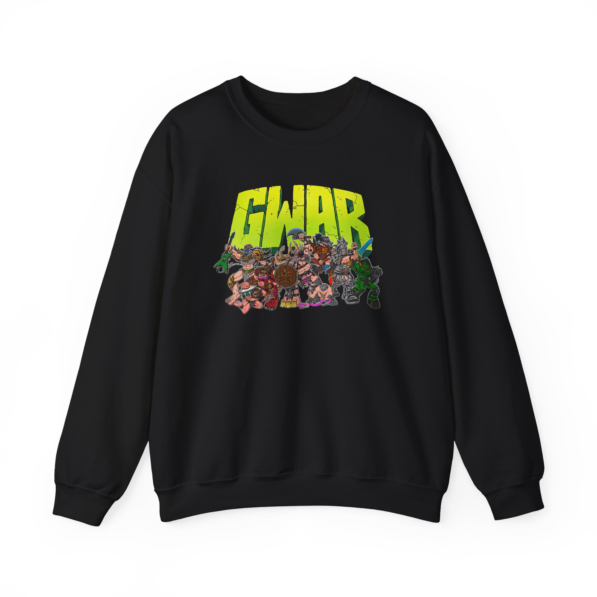 Gwar 2020 Animated Members Unisex Heavy Blendâ„¢ Crewneck Sweatshirt