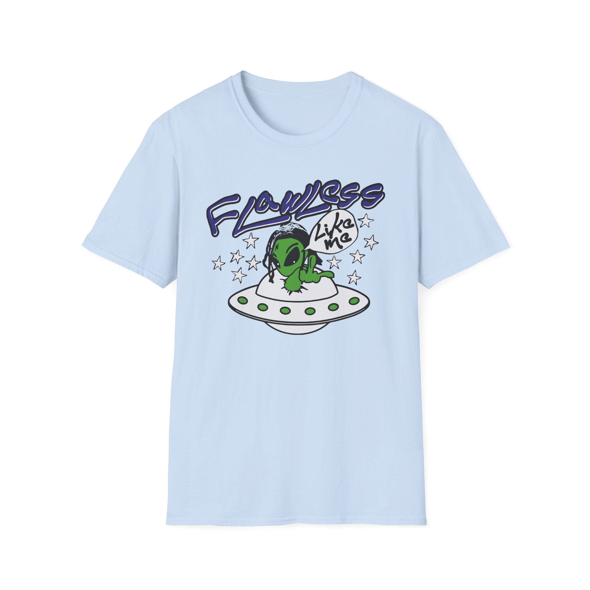 Lucki Flawless Like Me Alien Unisex Softstyle T-Shirt